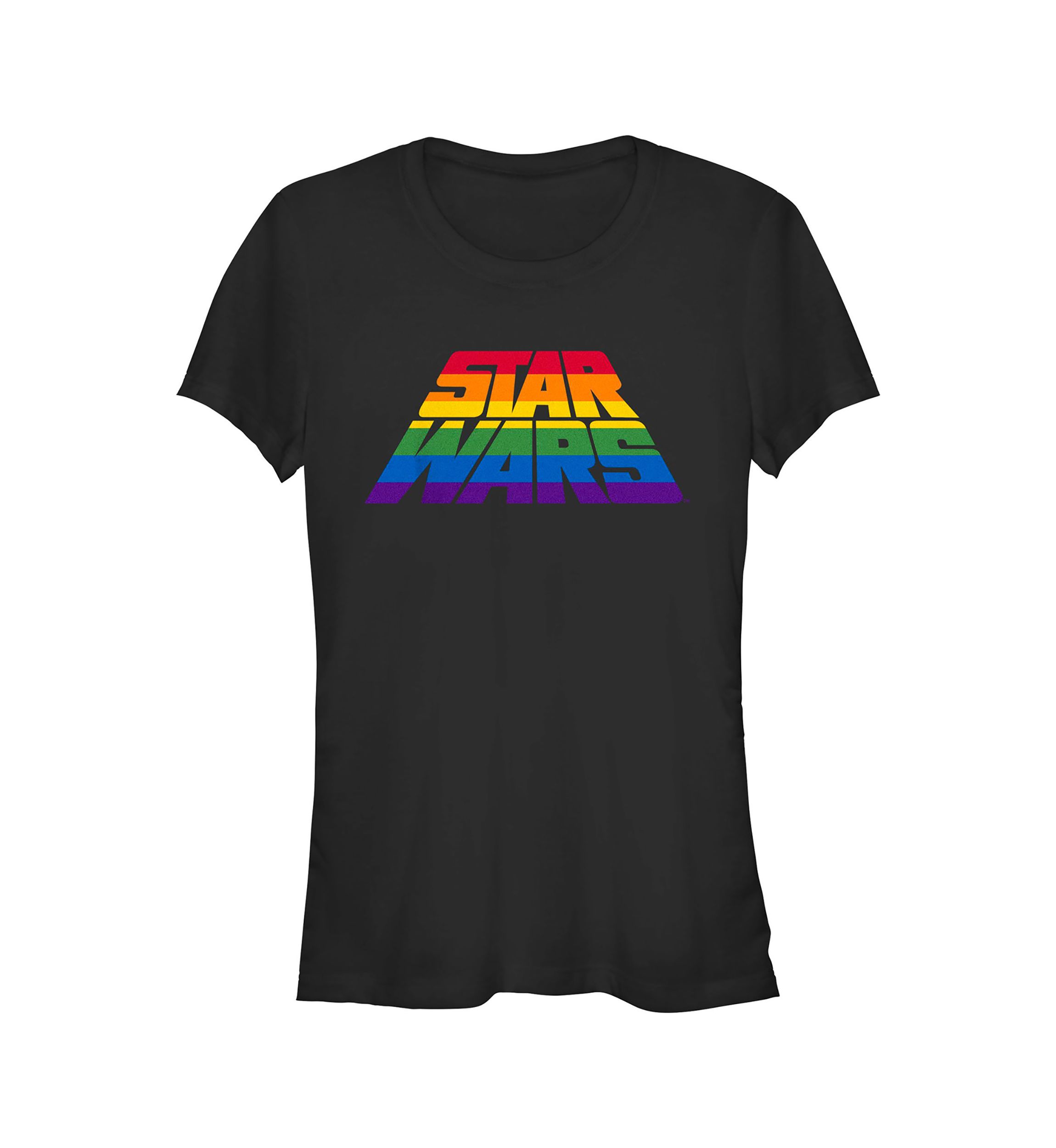 Perspective Rainbow Logo Graphic T-Shirt