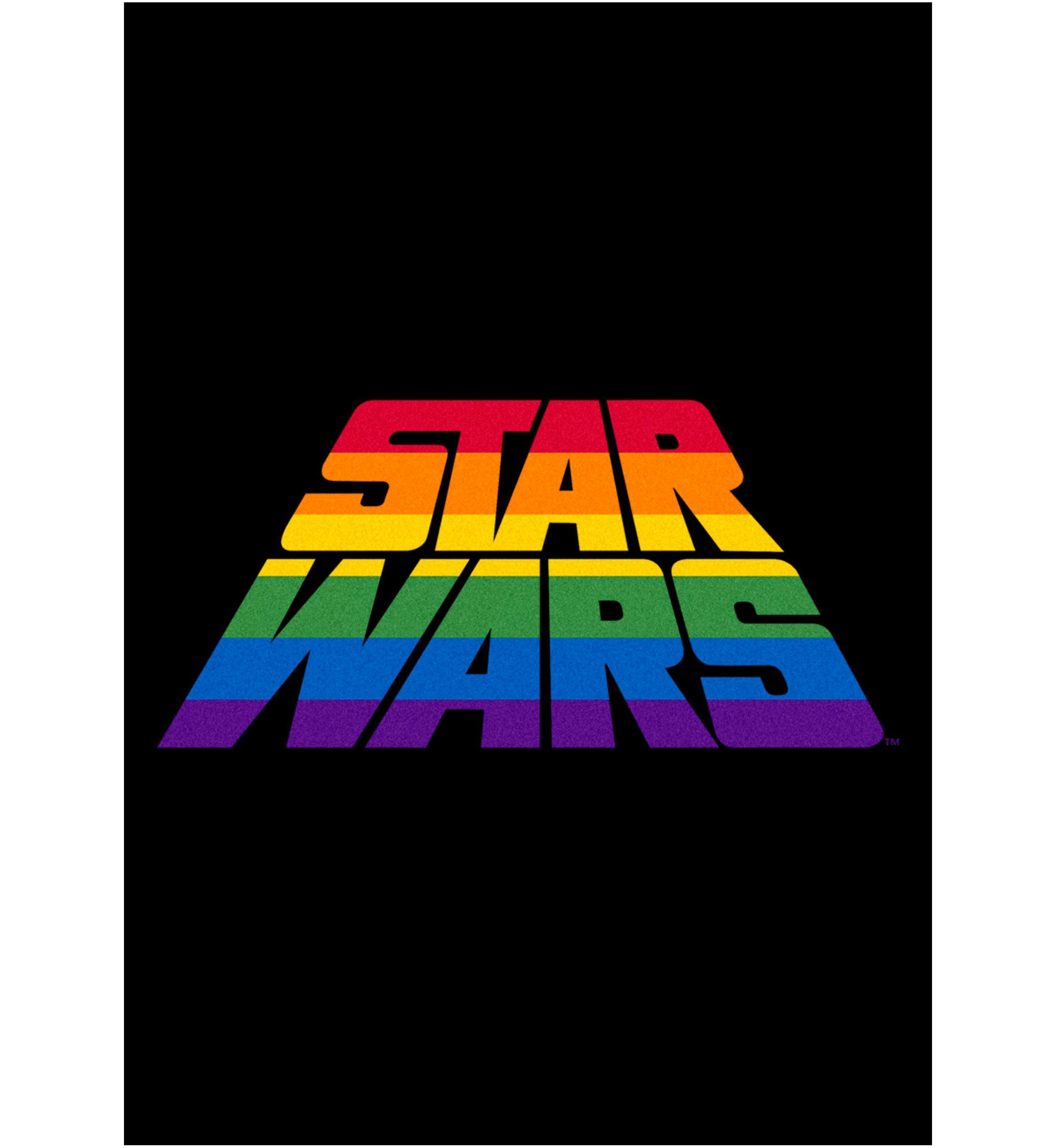 Perspective Rainbow Logo Graphic T-Shirt