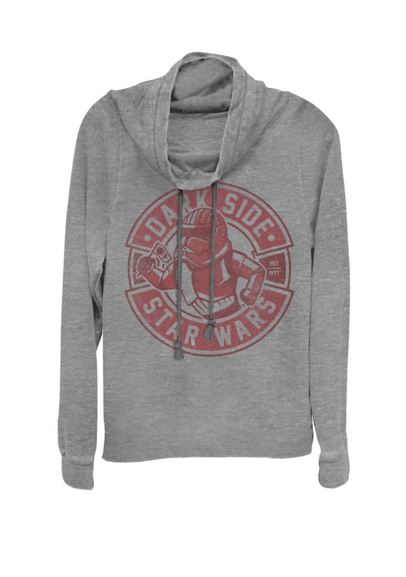 Rise Of Skywalker Cute Dark Side Trooper Cowl Neck Graphic Pullover