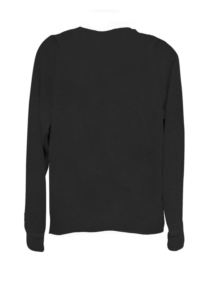 Rise Of Skywalker Rey Lightsaber Poster Cowl Neck Graphic Pullover