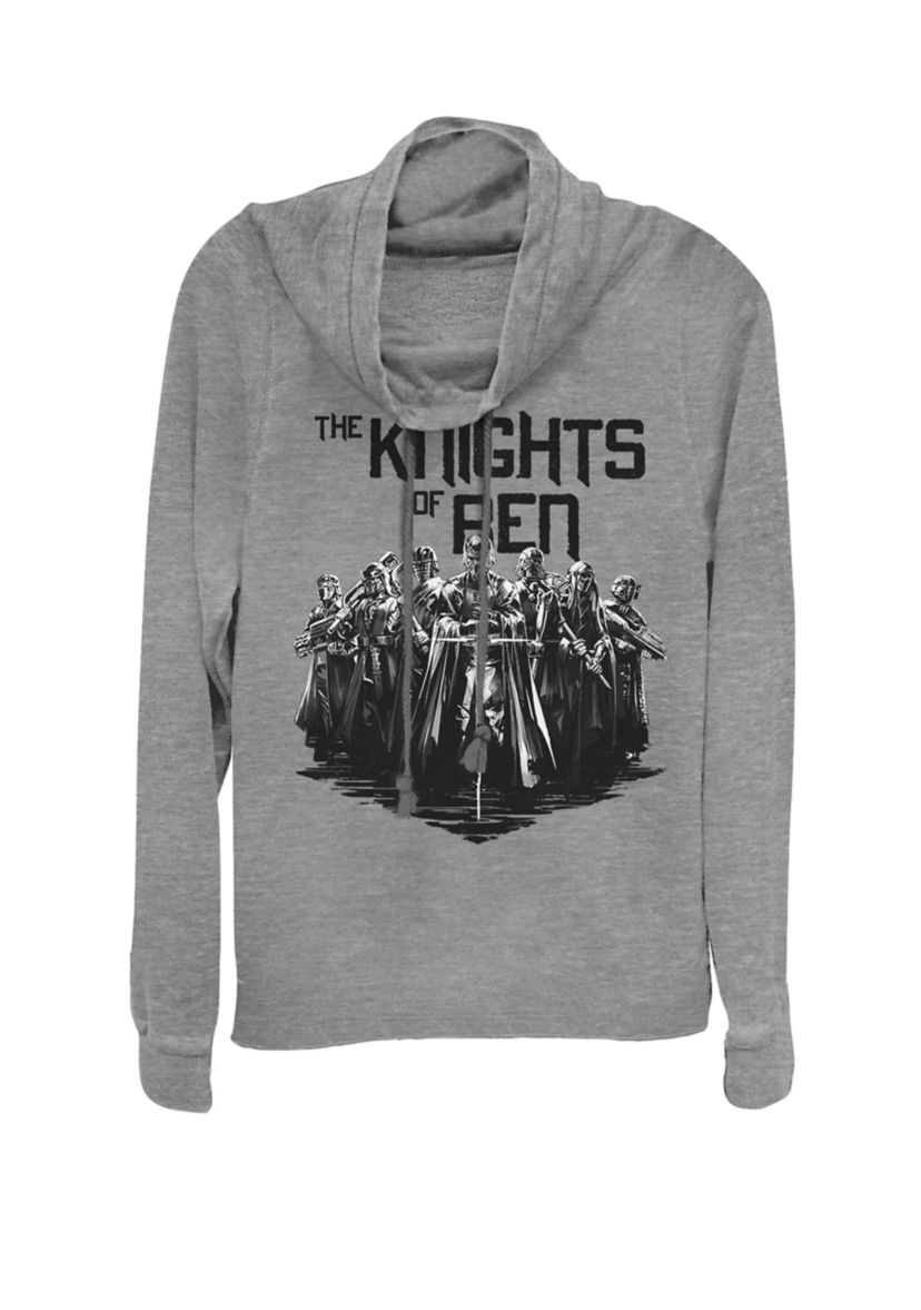 Rise Of Skywalker The Knights Of Ren Inked Cowl Neck Graphic Pullover