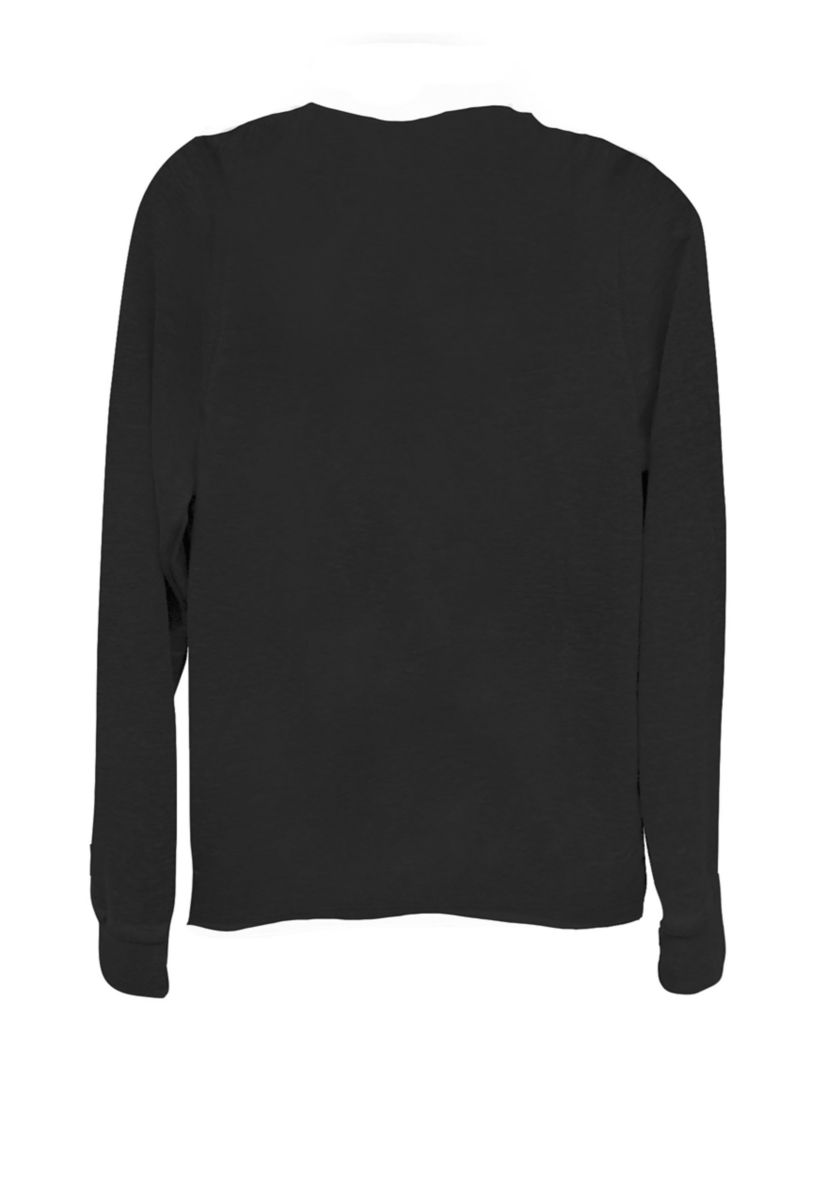 The Rise Of Skywalker Episode 9 Movie Space Logo Cowl Neck Graphic Pullover
