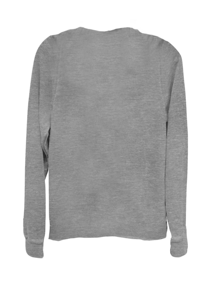 BB-8 Lighter Cartoon Cowl Neck Graphic Pullover