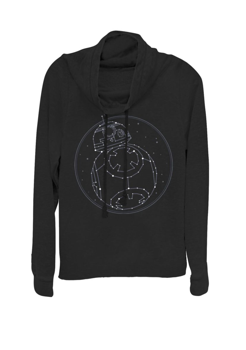 BB-8 Constellation Cowl Neck Graphic Pullover