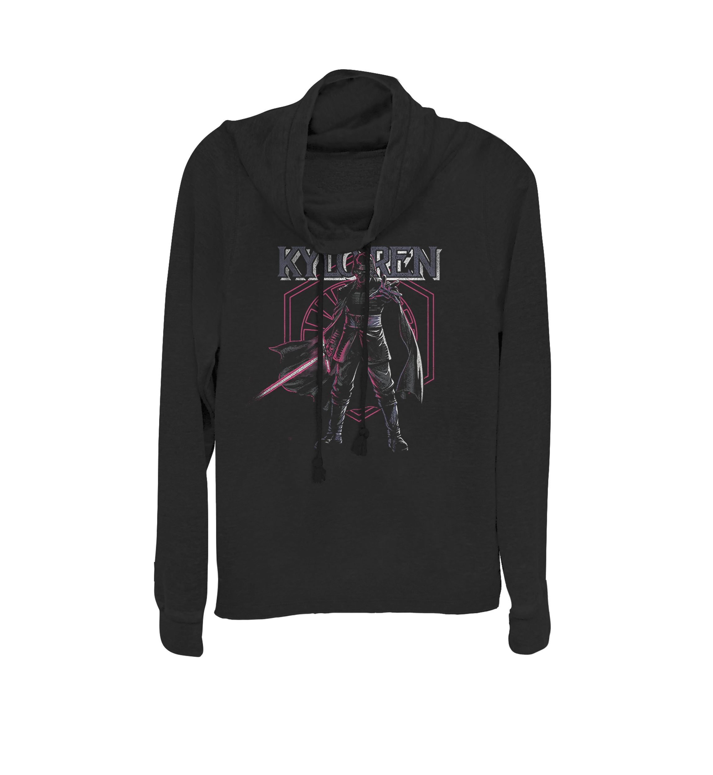 Rise Of Skywalker Kylo Ren Supreme Order Cowl Neck Graphic Pullover
