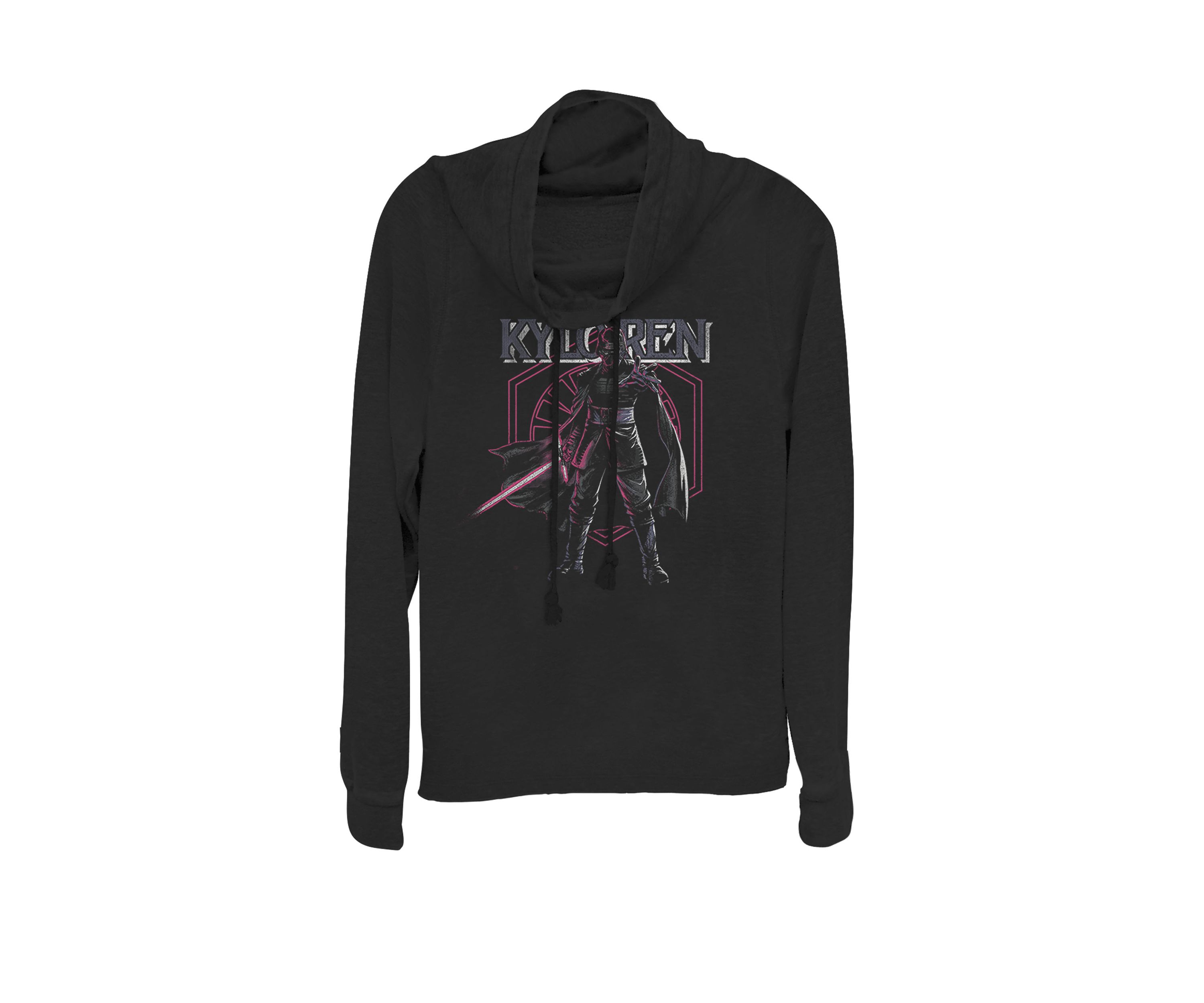 Rise Of Skywalker Kylo Ren Supreme Order Cowl Neck Graphic Pullover