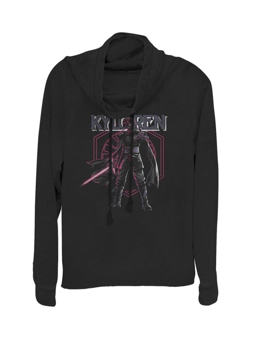 Rise Of Skywalker Kylo Ren Supreme Order Cowl Neck Graphic Pullover