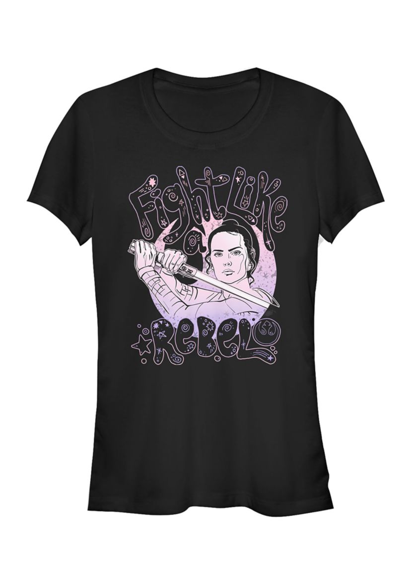 Juniors  Rebel Girl Graphic Top