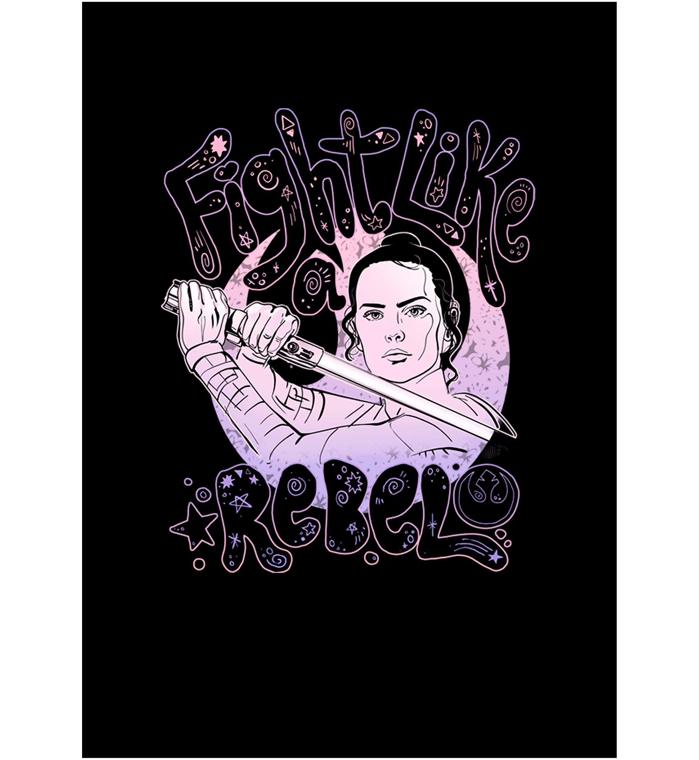 Juniors  Rebel Girl Graphic Top