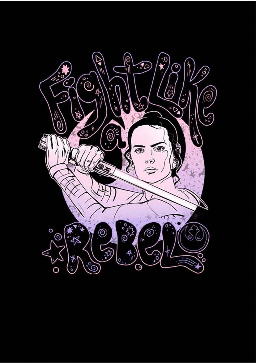 Juniors  Rebel Girl Graphic Top