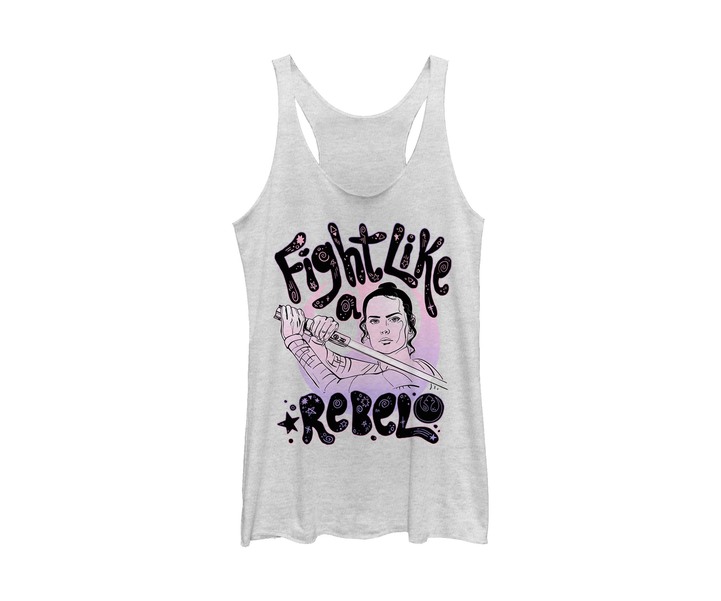 Juniors  Rebel Girl Graphic Tank
