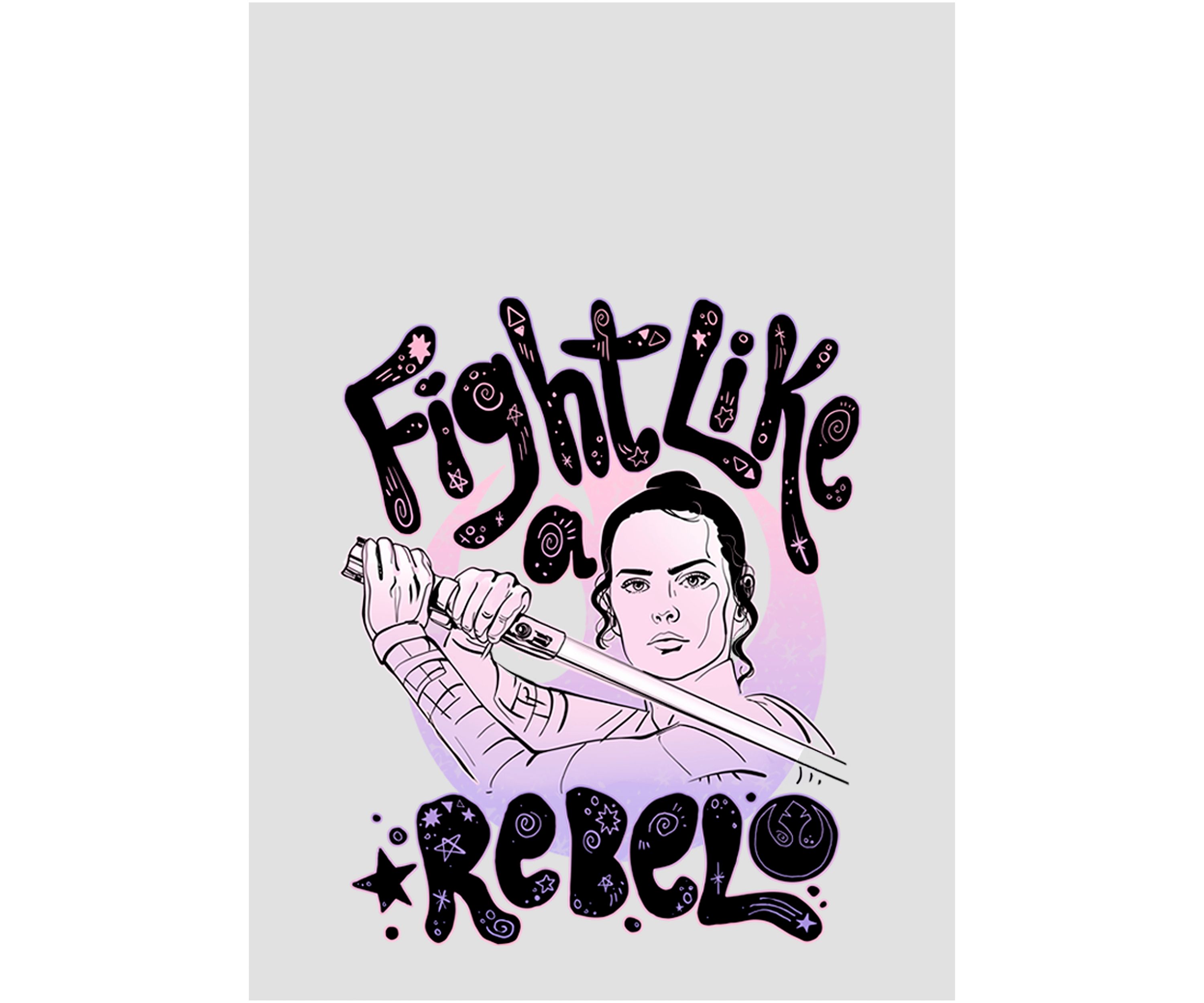 Juniors  Rebel Girl Graphic Tank