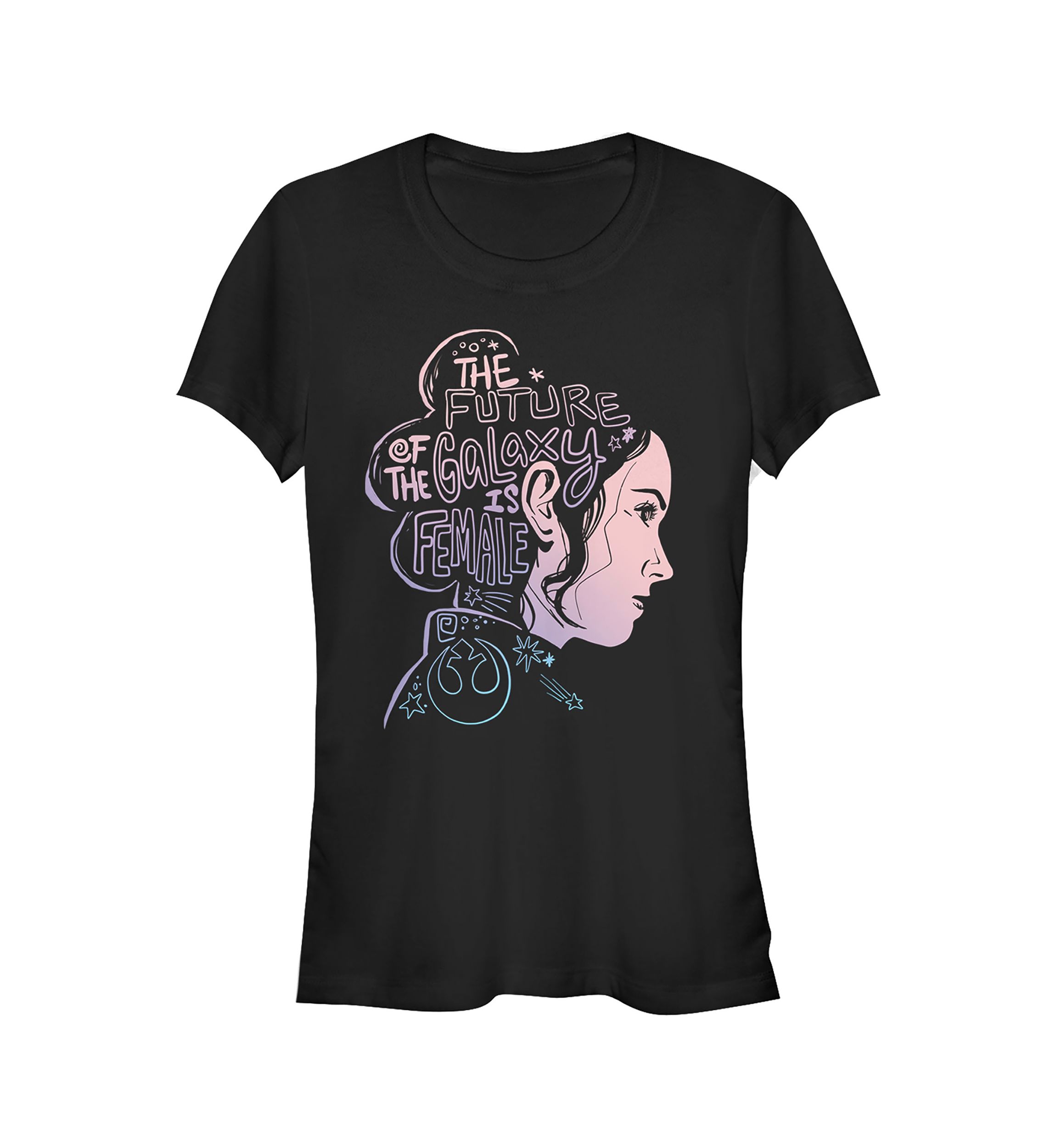 Juniors  Female Future Silhouette Graphic T-shirt