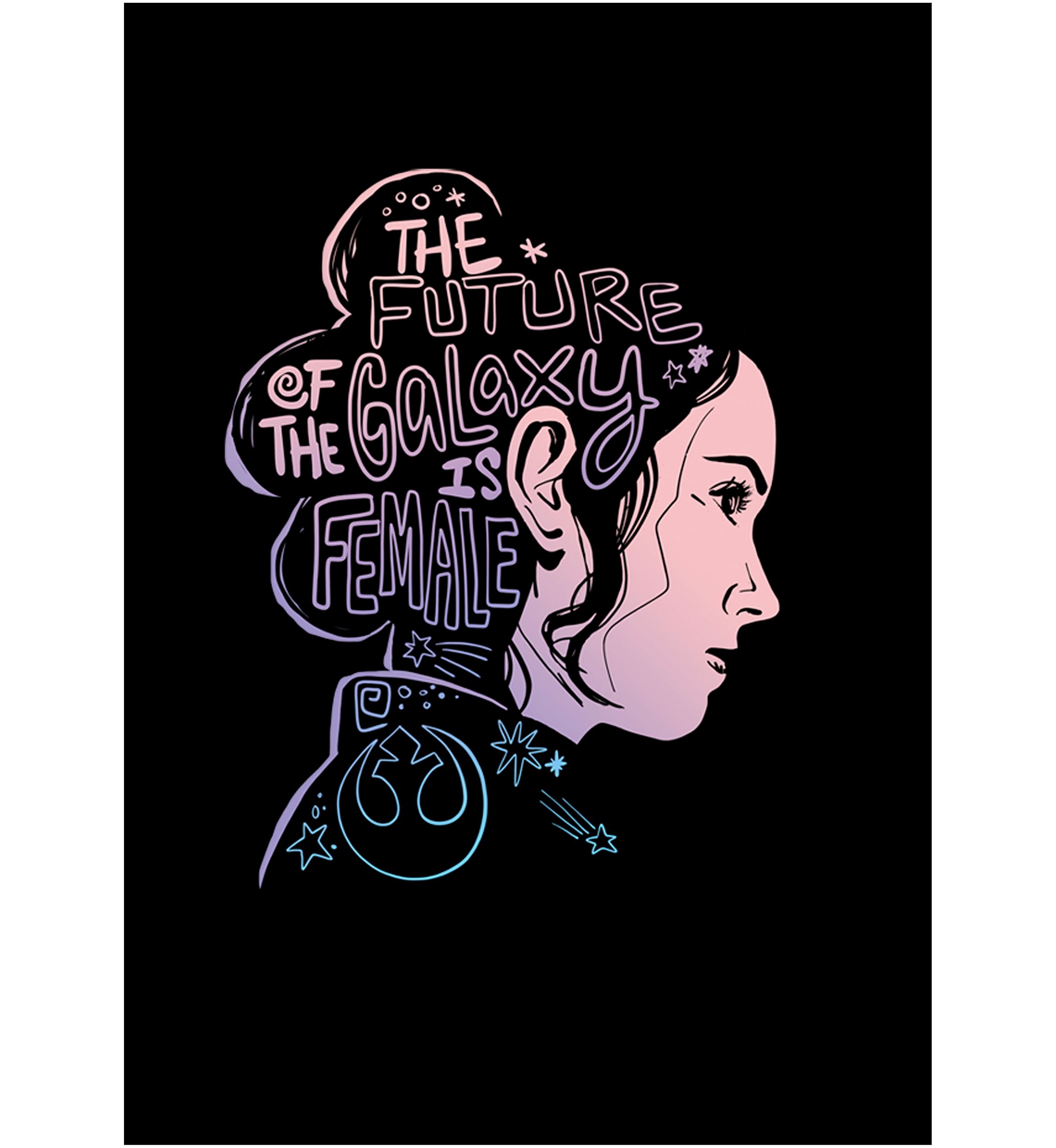 Juniors  Female Future Silhouette Graphic T-shirt
