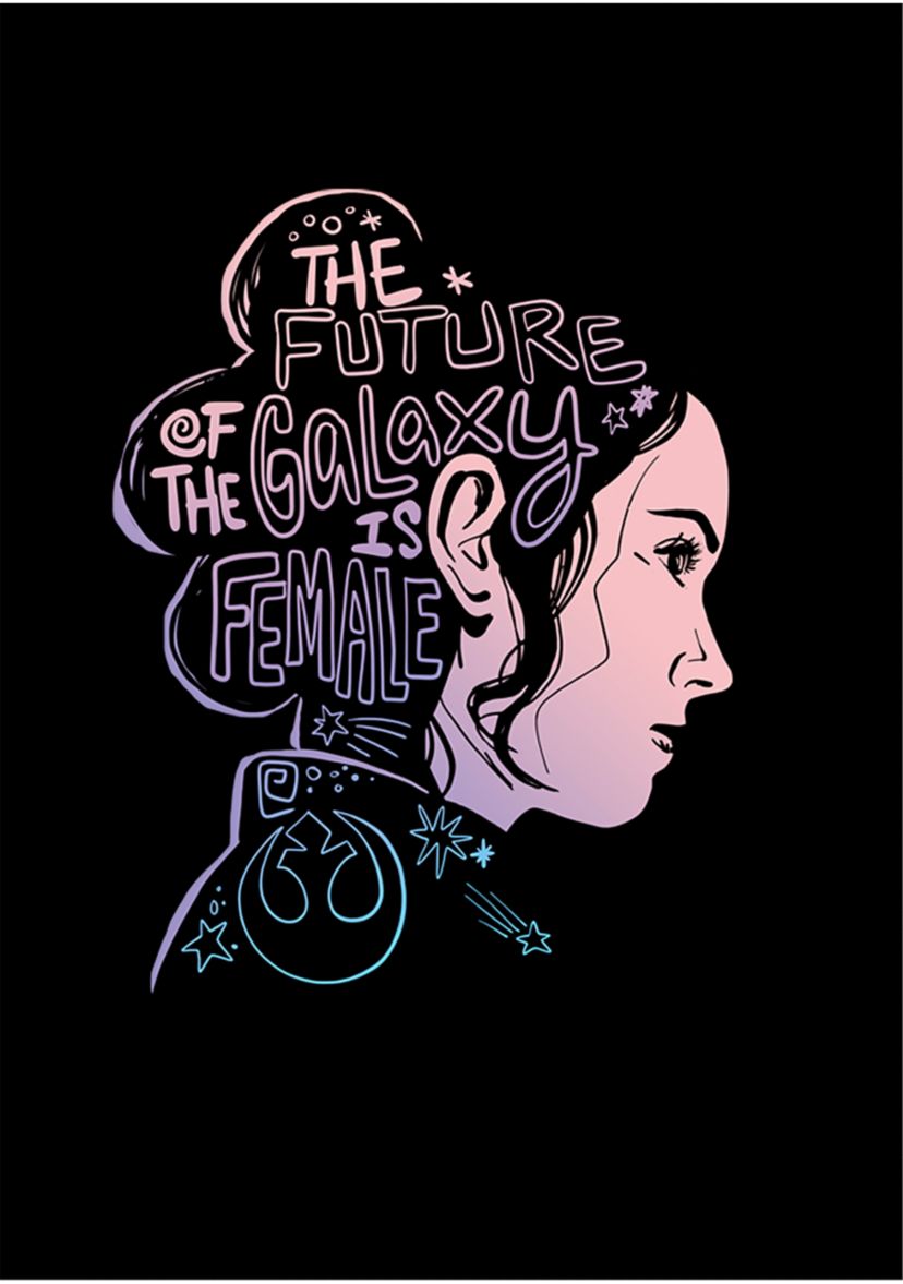 Juniors  Female Future Silhouette Graphic T-shirt
