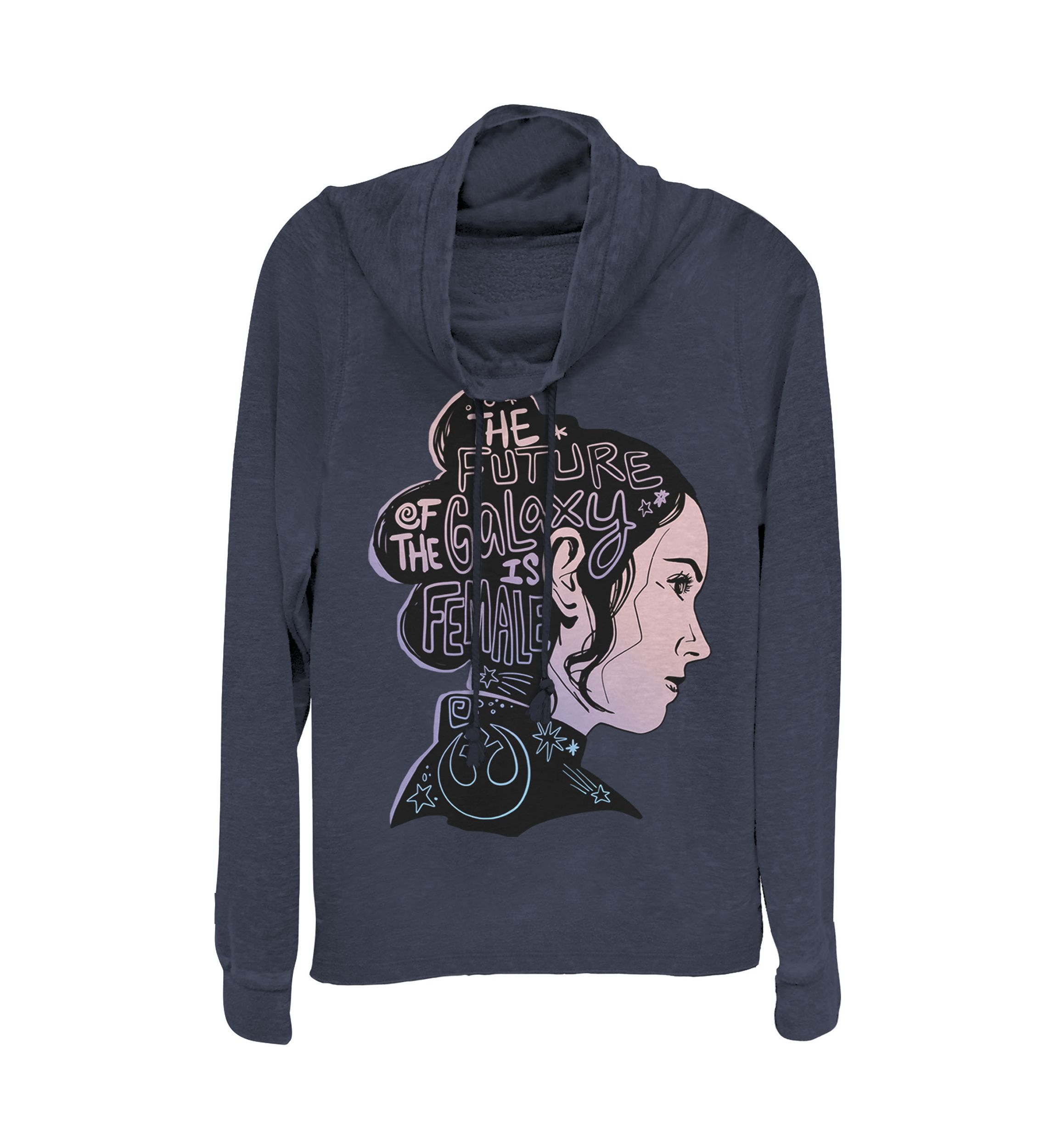 Juniors  Female Future Silhouette Graphic Pullover Top
