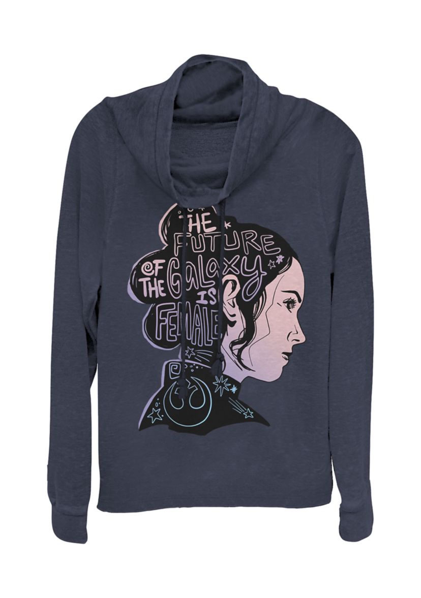 Juniors  Female Future Silhouette Graphic Pullover Top