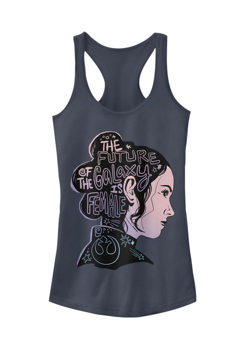Juniors  Female Future Silhouette Graphic Tank