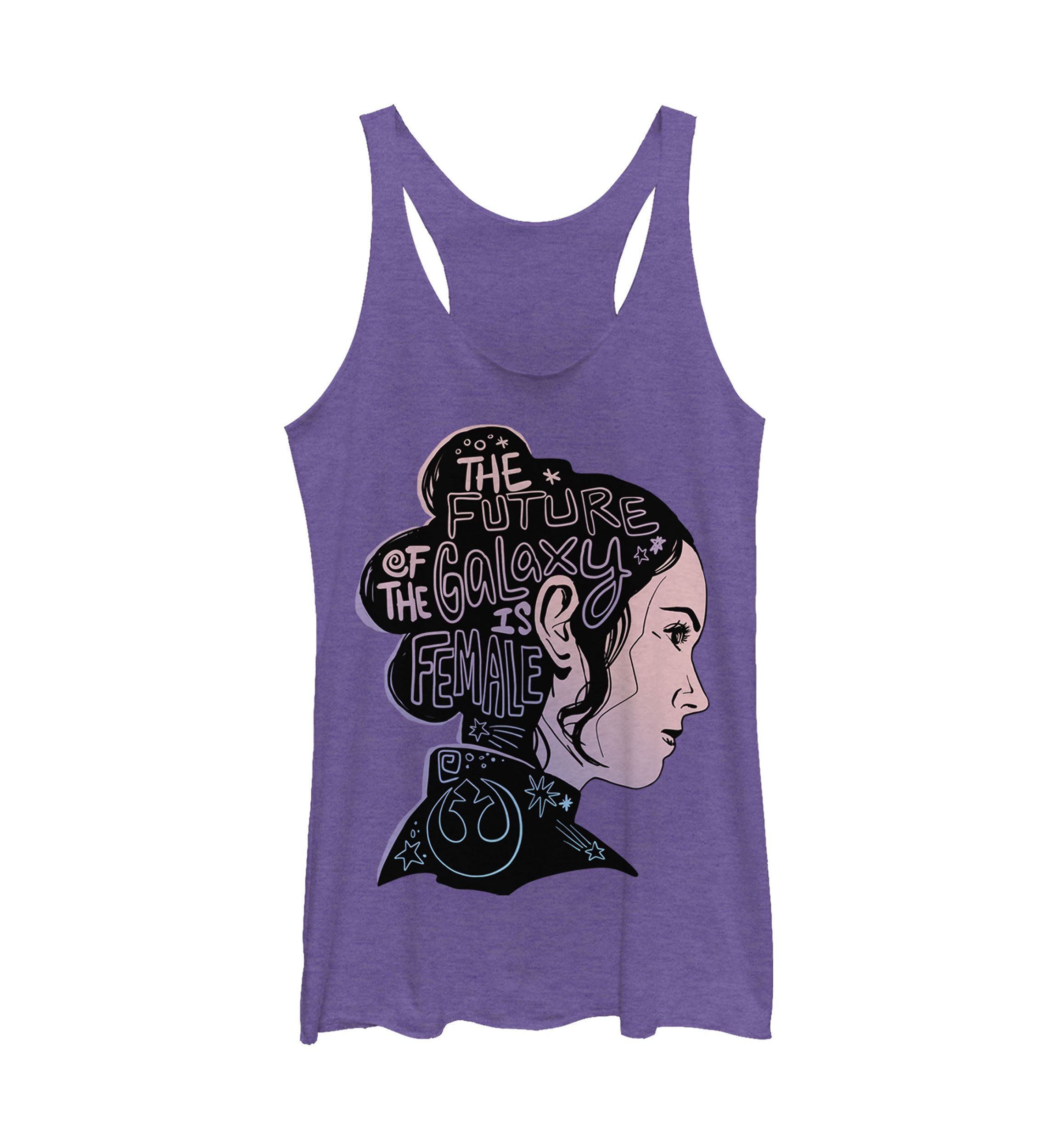 Juniors  Female Future Silhouette Graphic Tank