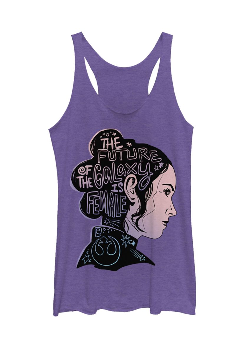 Juniors  Female Future Silhouette Graphic Tank