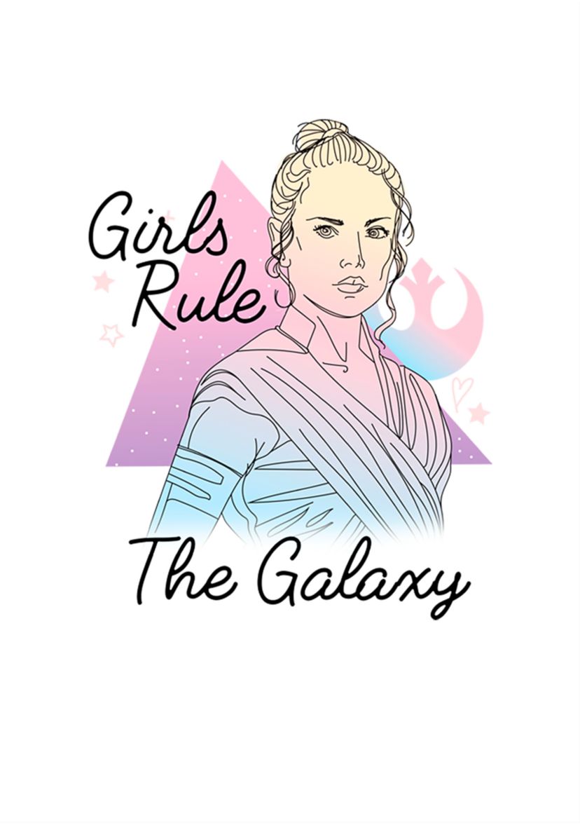 Juniors  Rey Pastel Graphic T-shirt