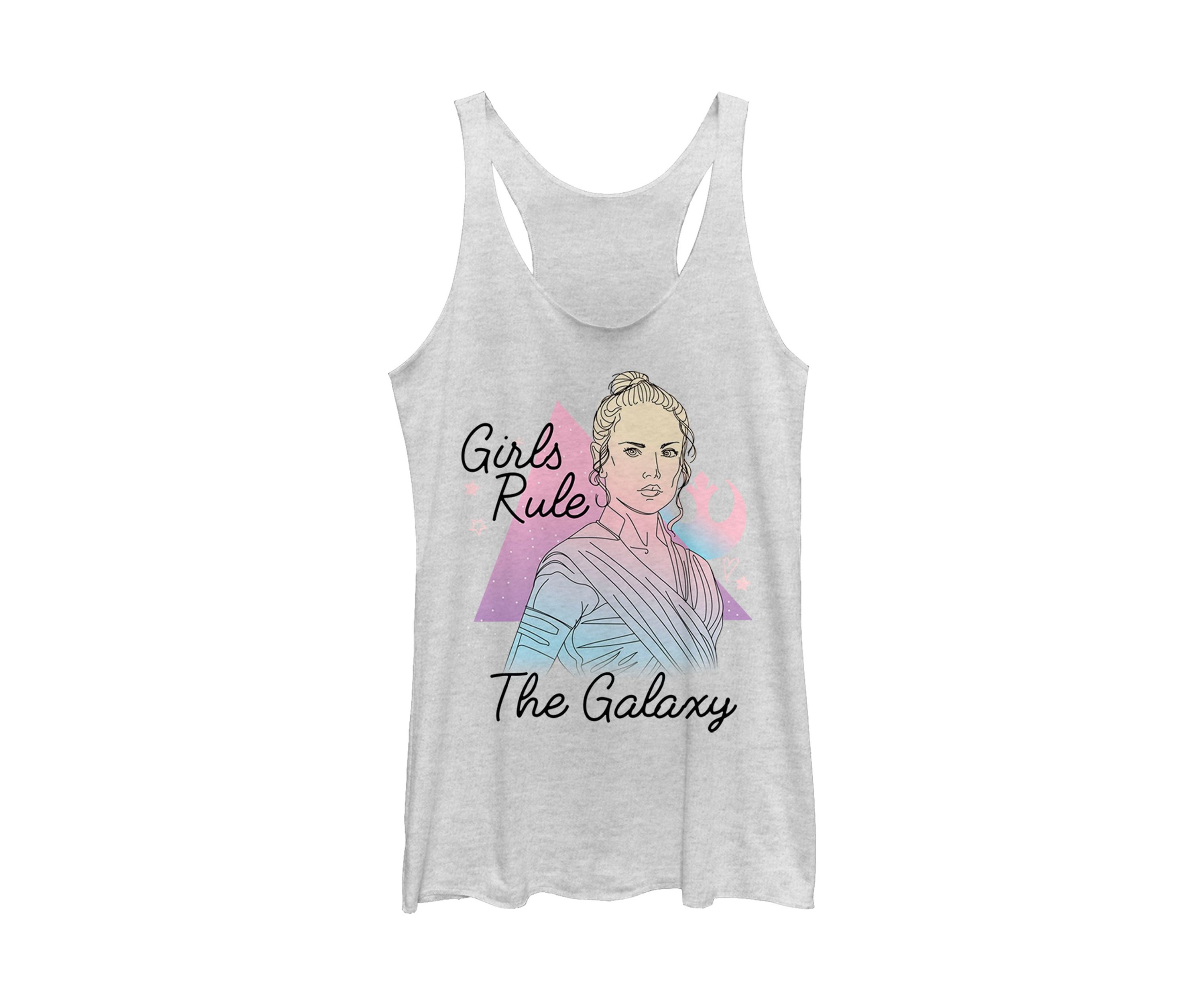 Juniors Rey Pastel Graphic Tank