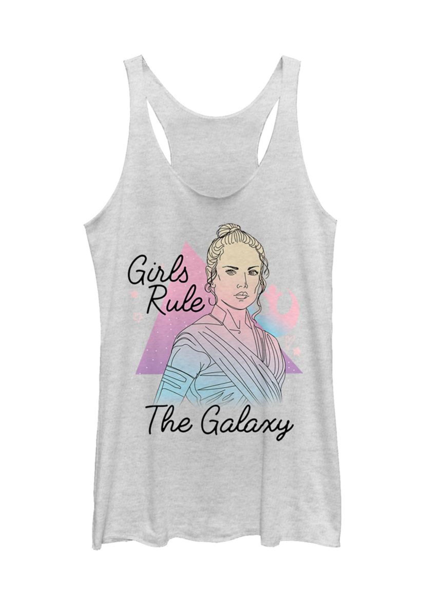 Juniors Rey Pastel Graphic Tank