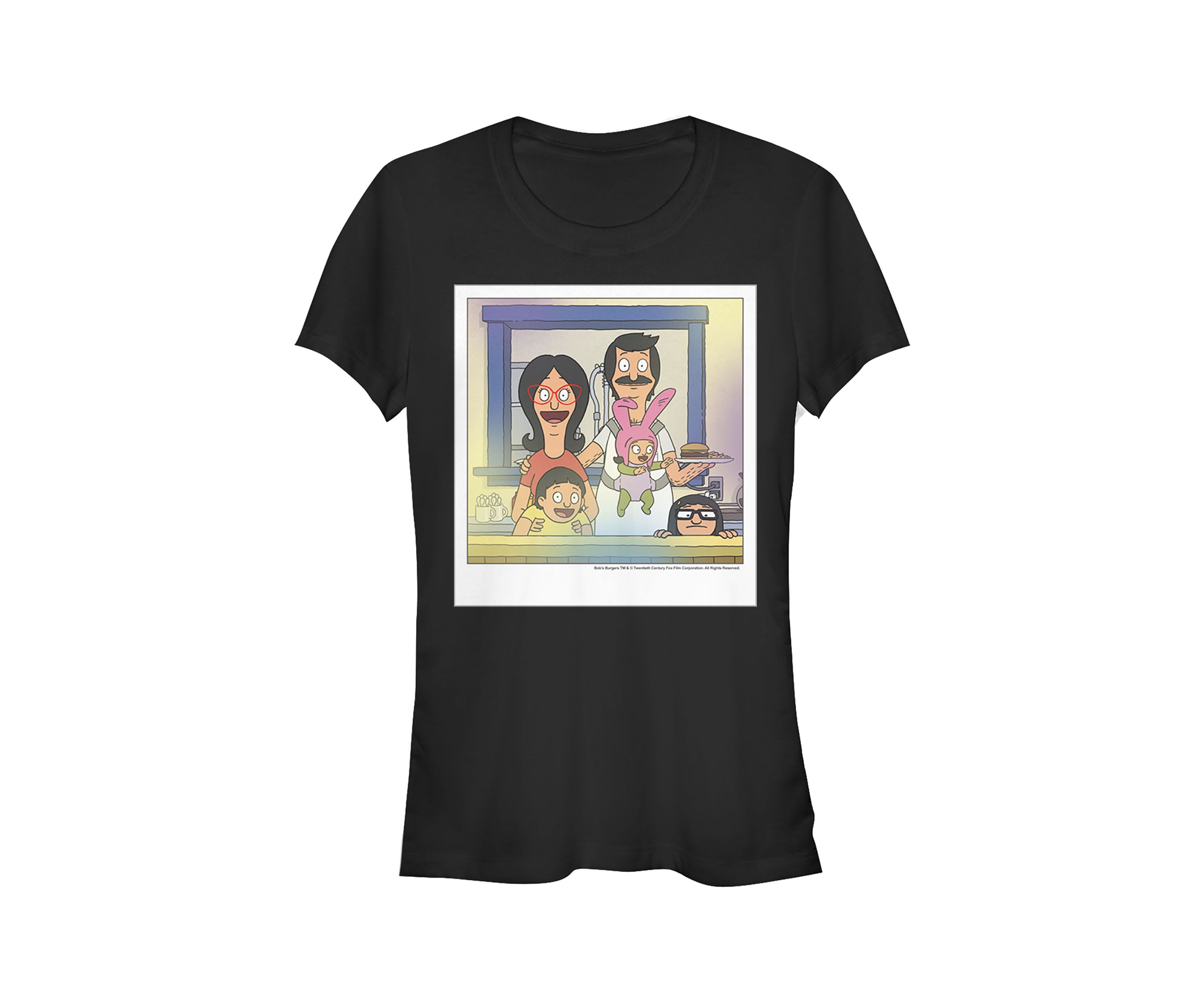 Juniors Belcher Polaroid Graphic T-Shirt