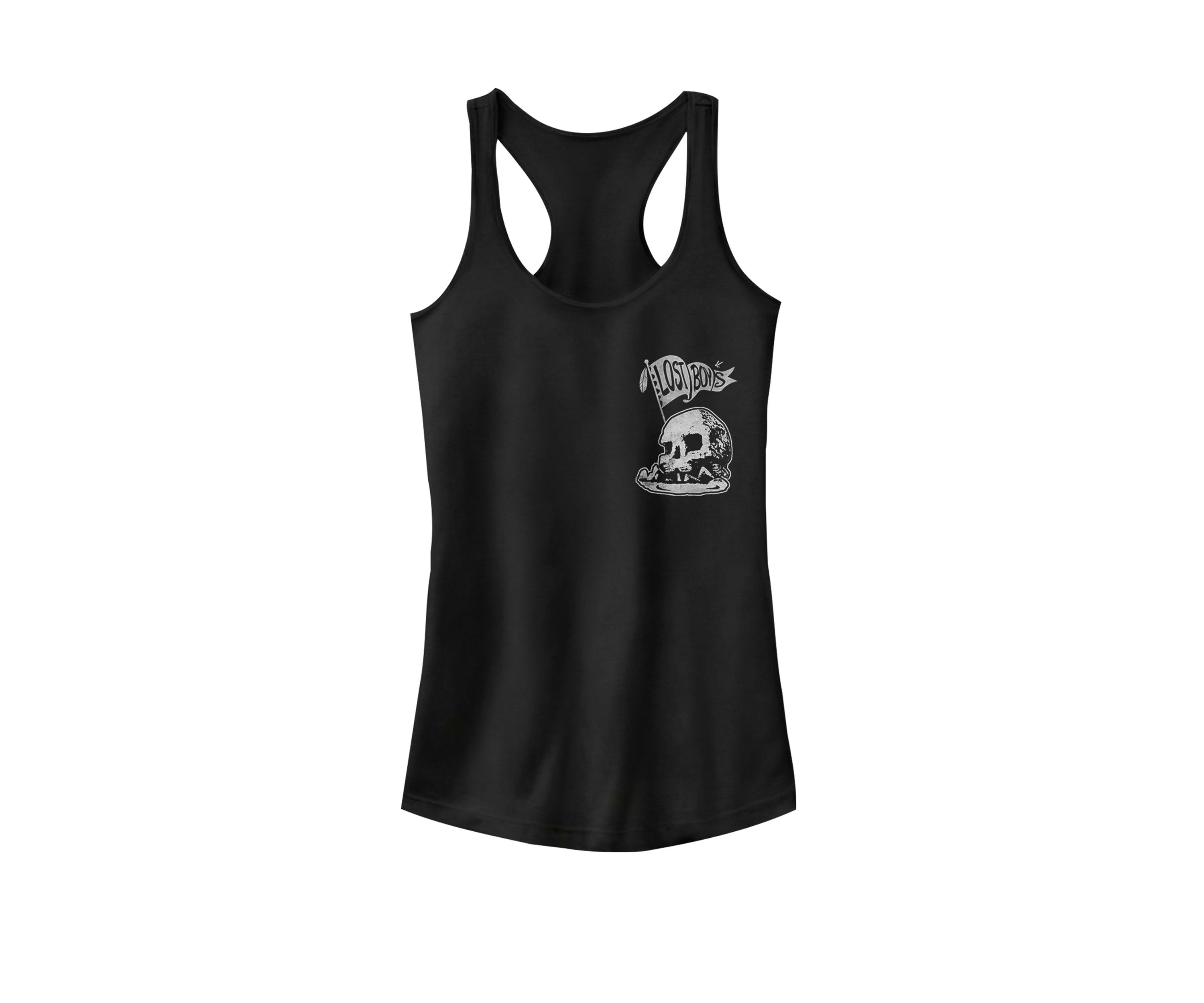 Peter Pan Lost Boys Skull Island Racerback Tank