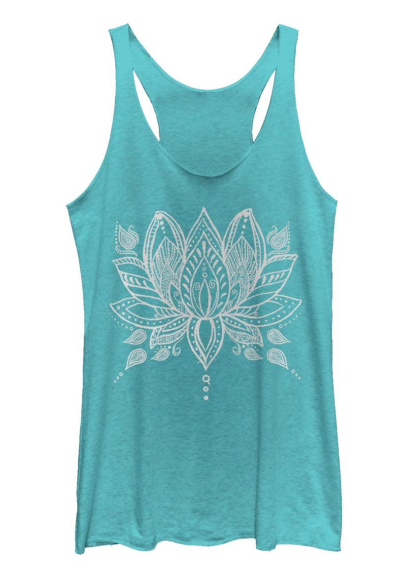 Henna Lotus Graphic Tank