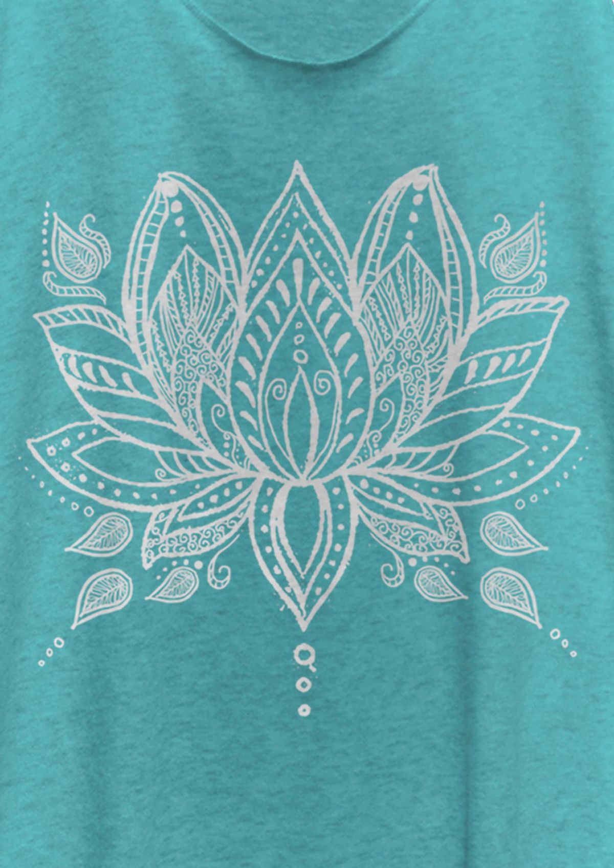 Henna Lotus Graphic Tank