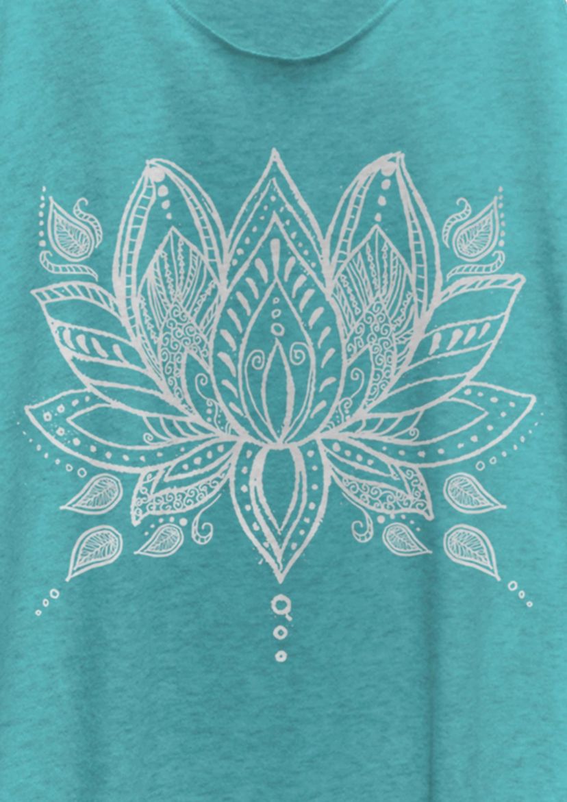 Henna Lotus Graphic Tank