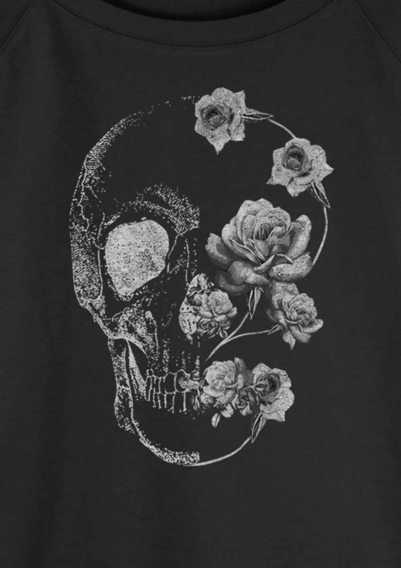 Split Floral Graphic Tank