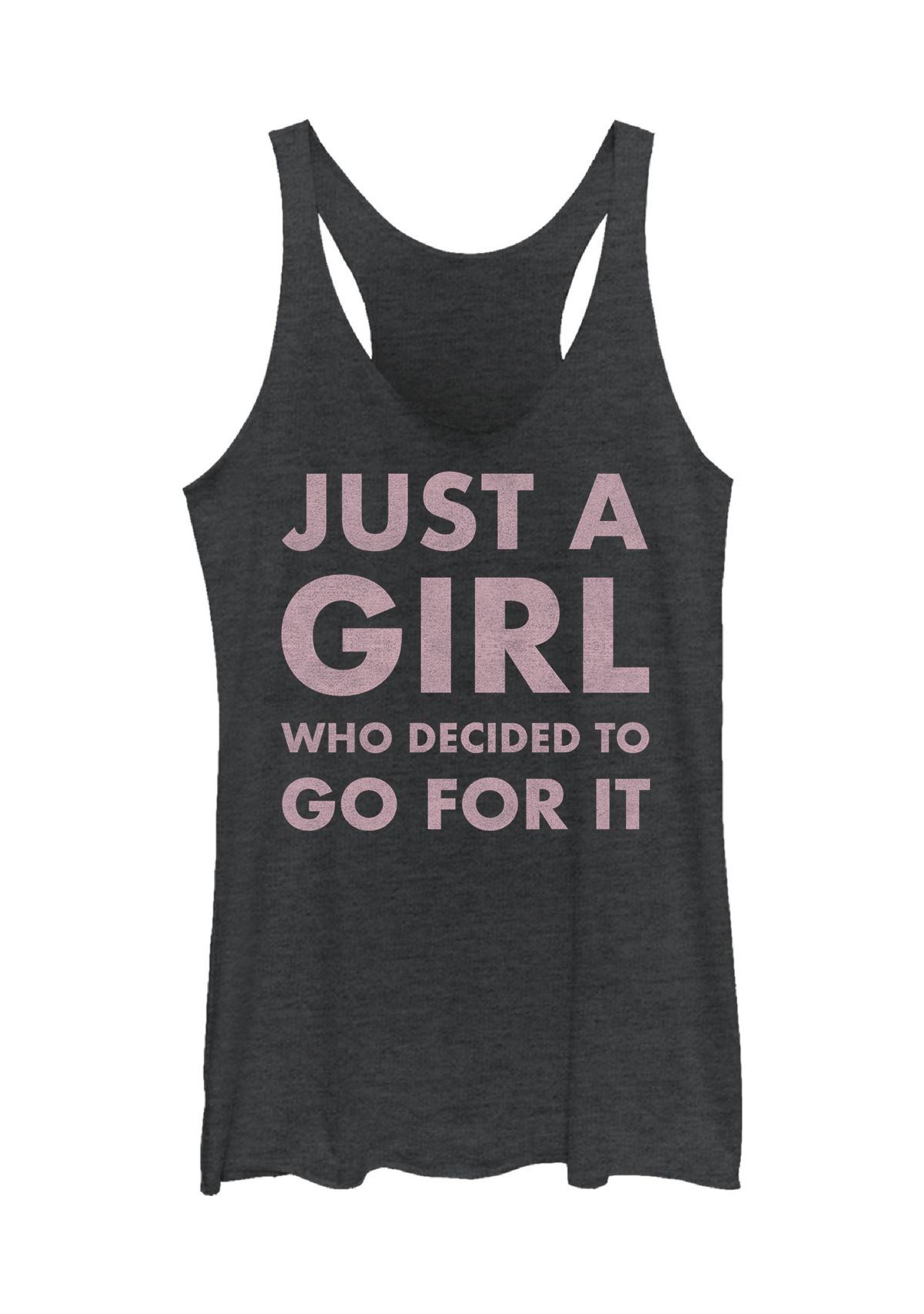 Juniors Just A Girl Graphic Tank