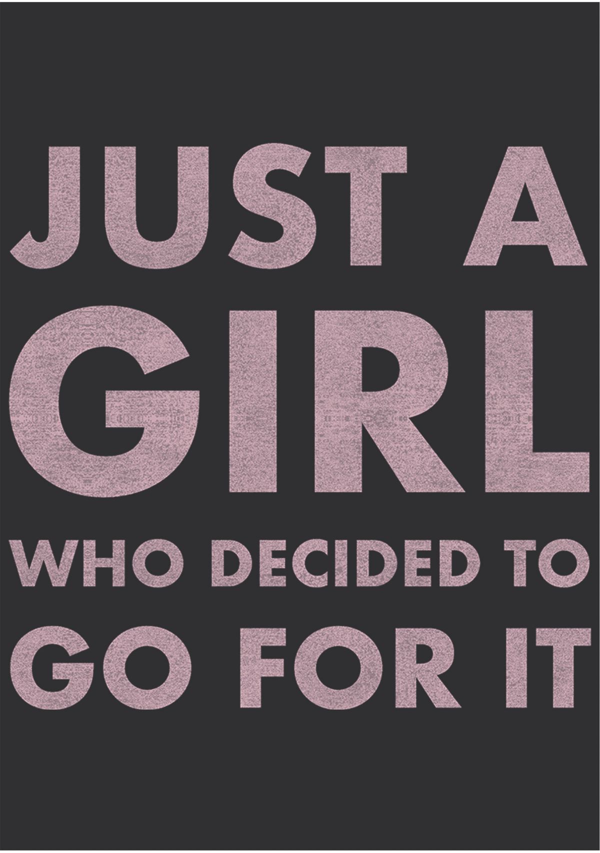 Juniors Just A Girl Graphic Tank