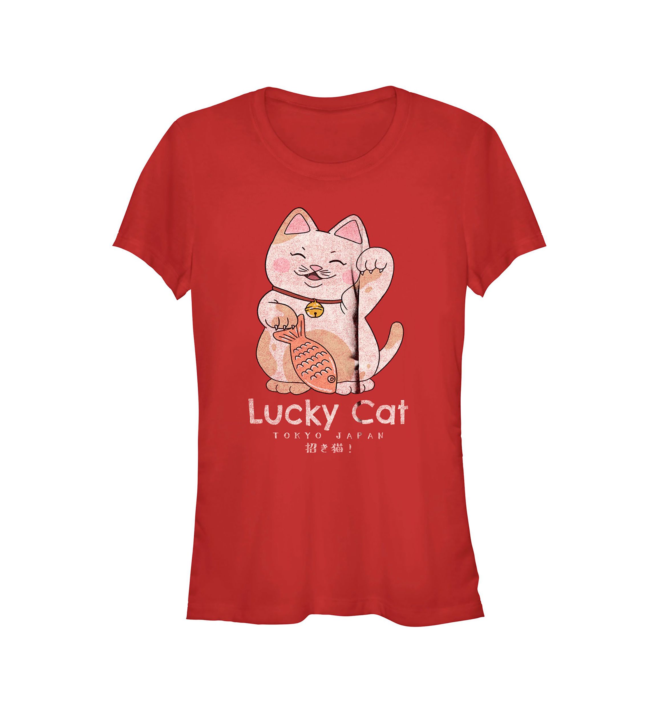 Lucky Cat Graphic T-Shirt
