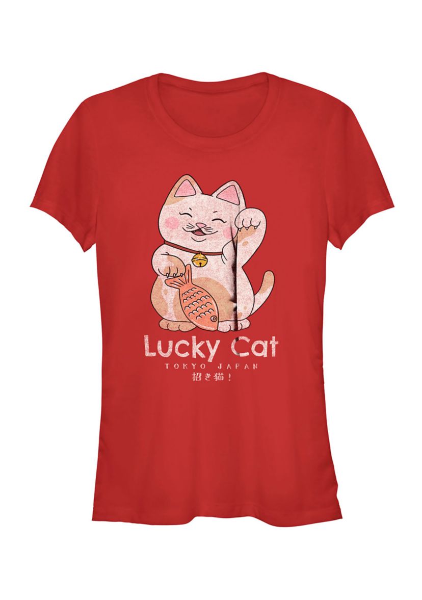 Lucky Cat Graphic T-Shirt