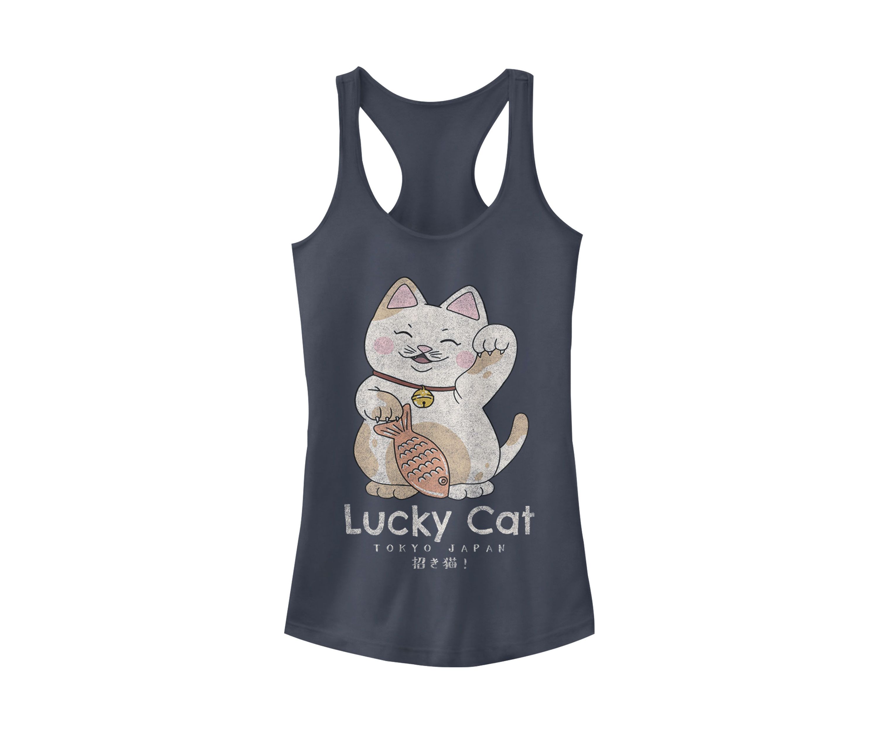 Lucky Cat Graphic Tank