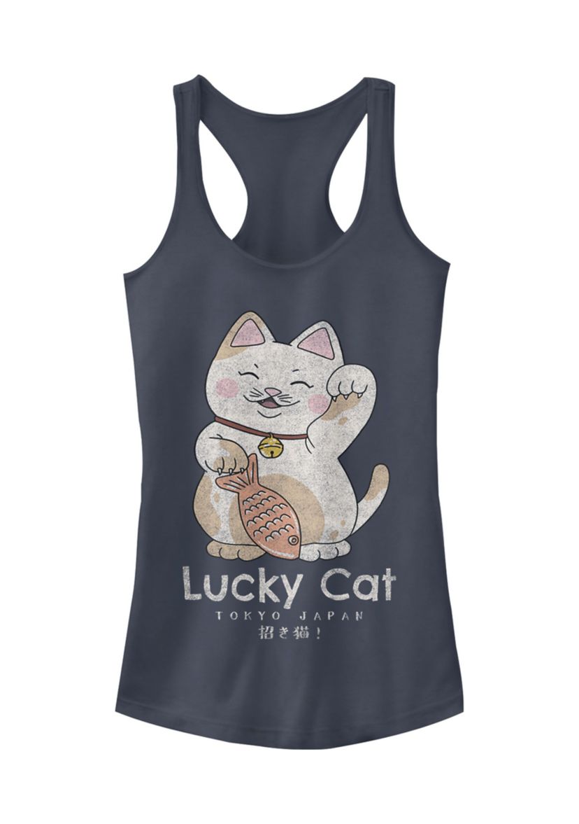Lucky Cat Graphic Tank