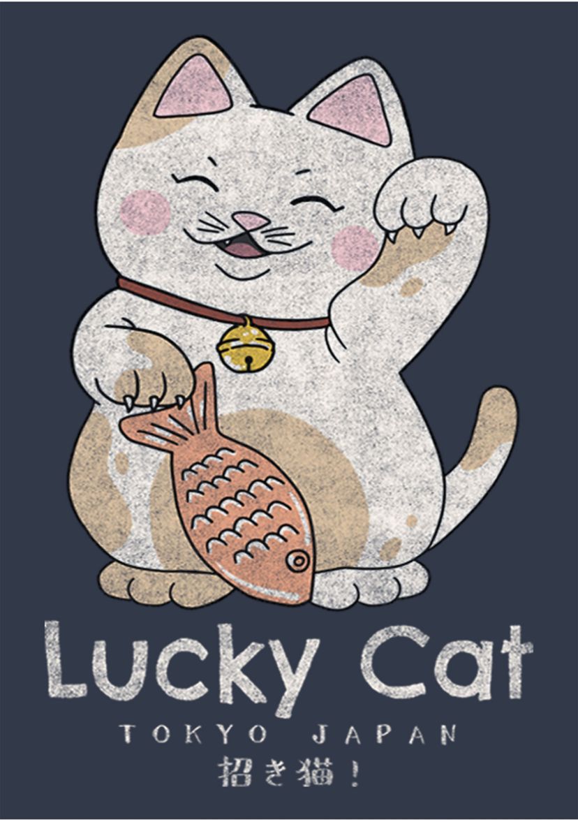 Lucky Cat Graphic Tank