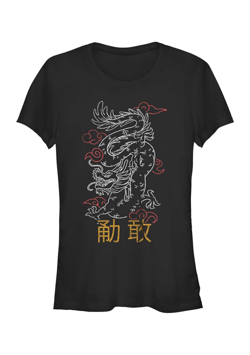 Stacked Dragon Graphic T-Shirt