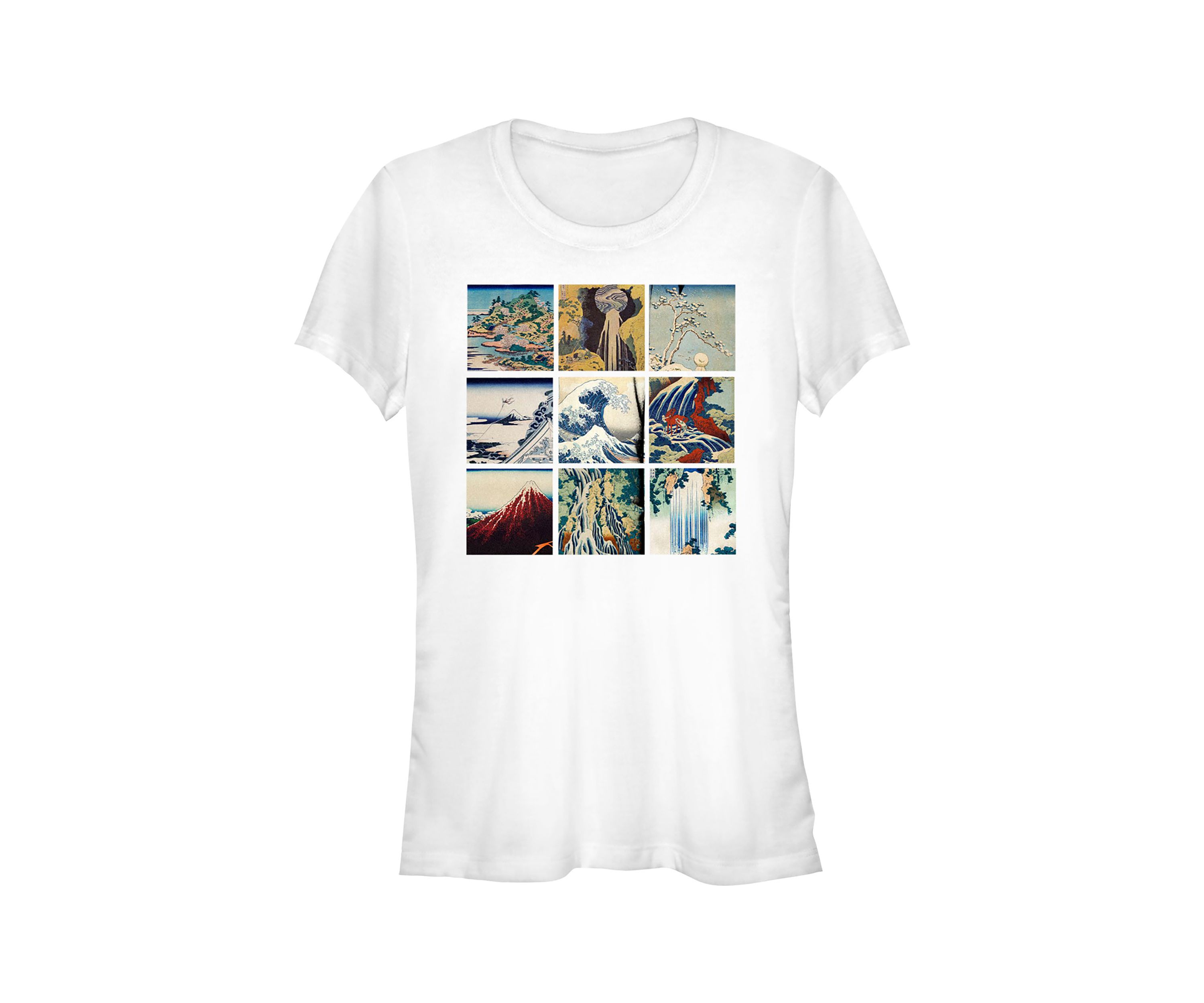 Katsushika Hokusai Landscapes Graphic T-Shirt