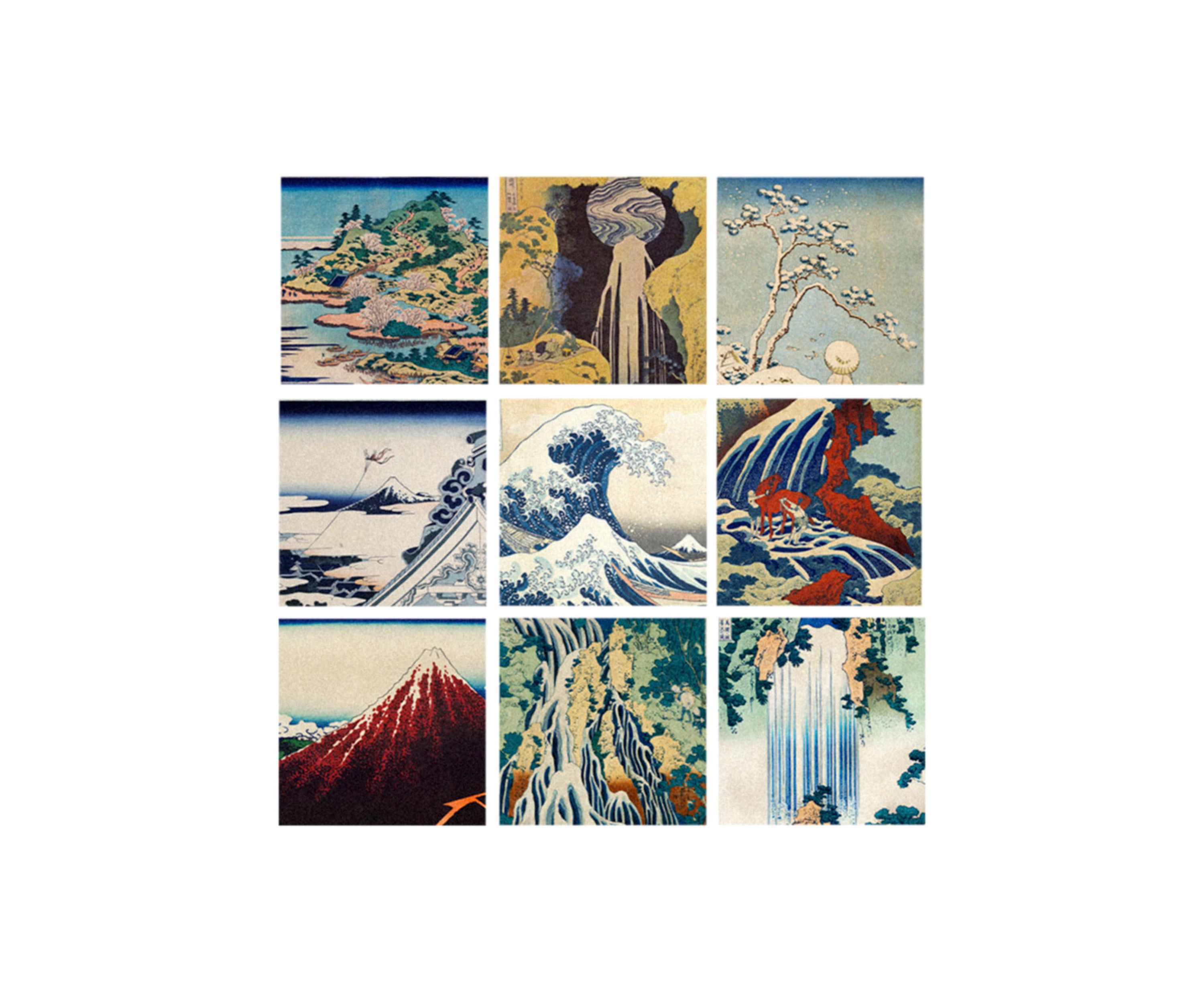 Katsushika Hokusai Landscapes Graphic T-Shirt