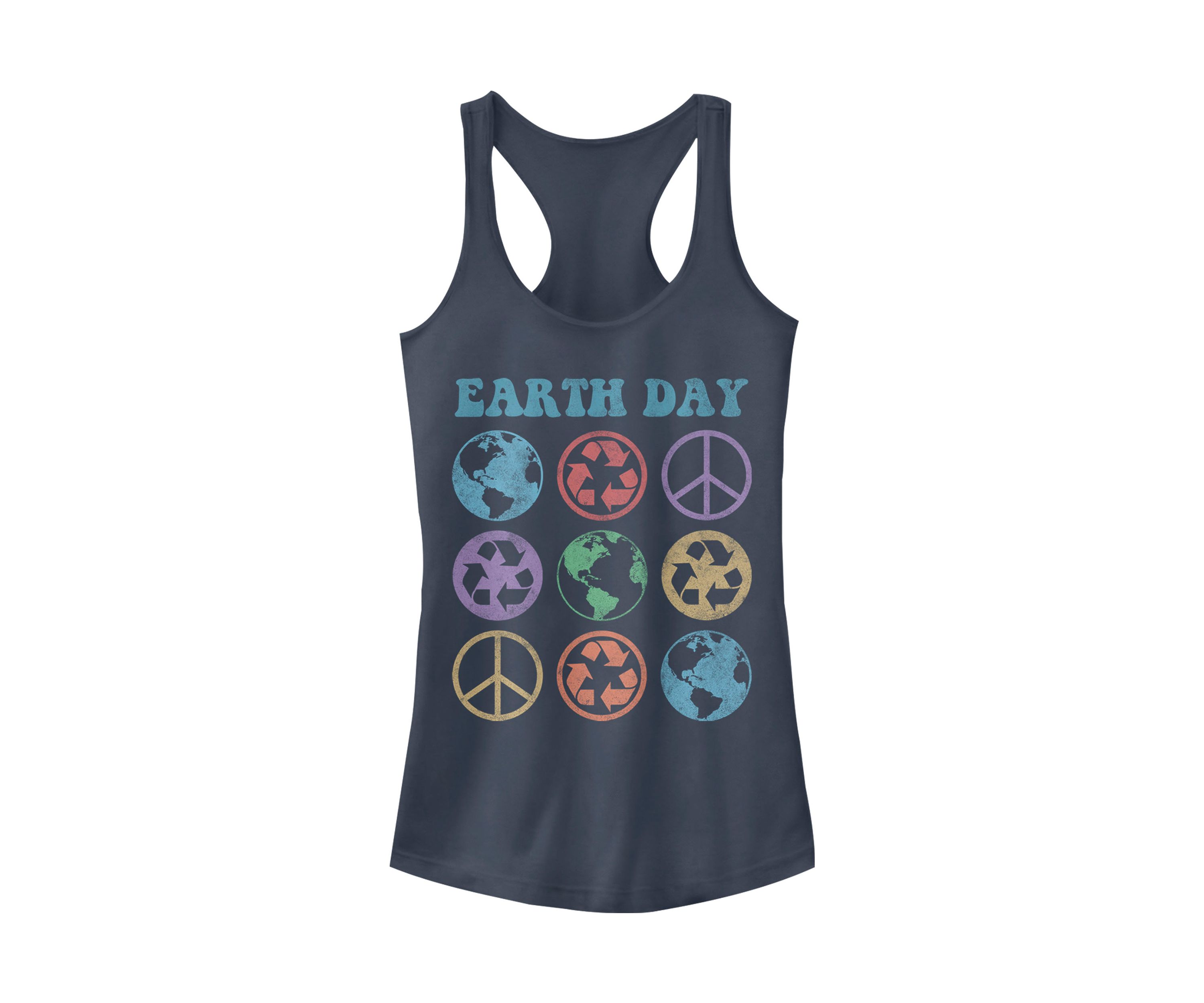 Earth Icons Graphic Tank