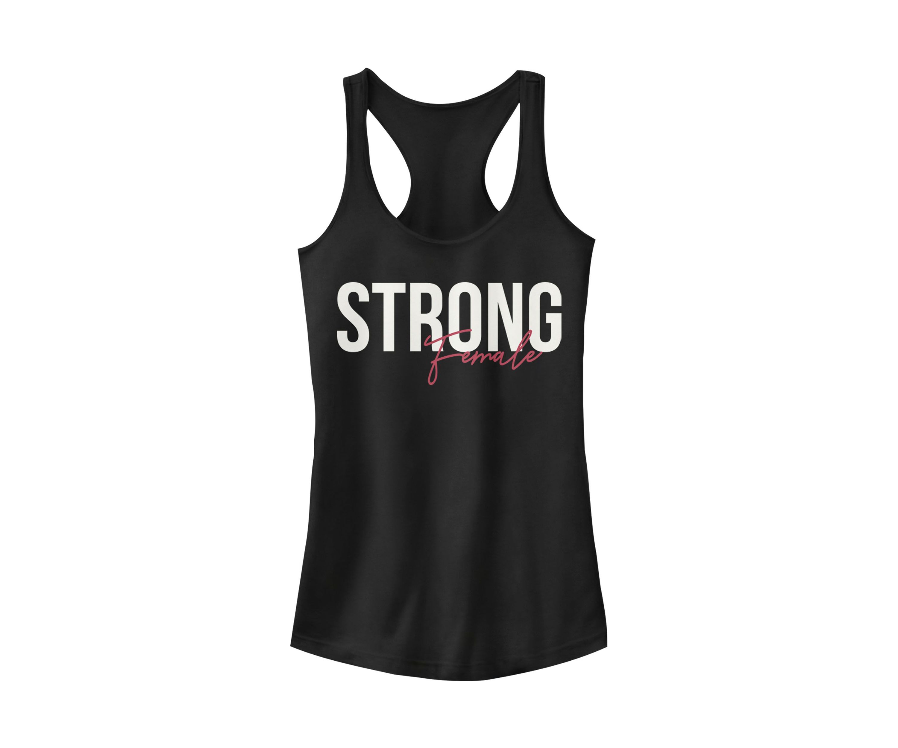 Strong Female Graphic Tank