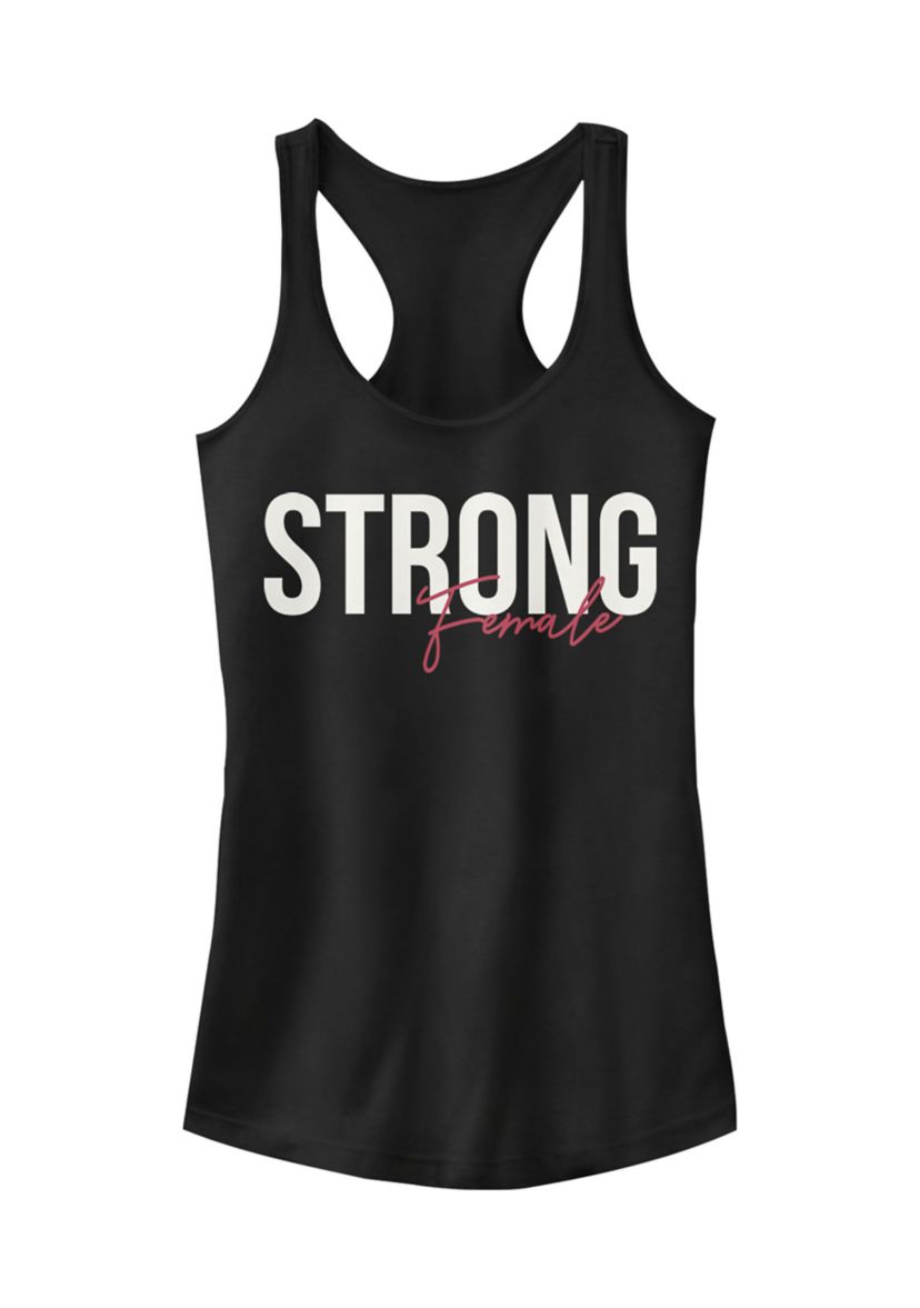 Strong Female Graphic Tank