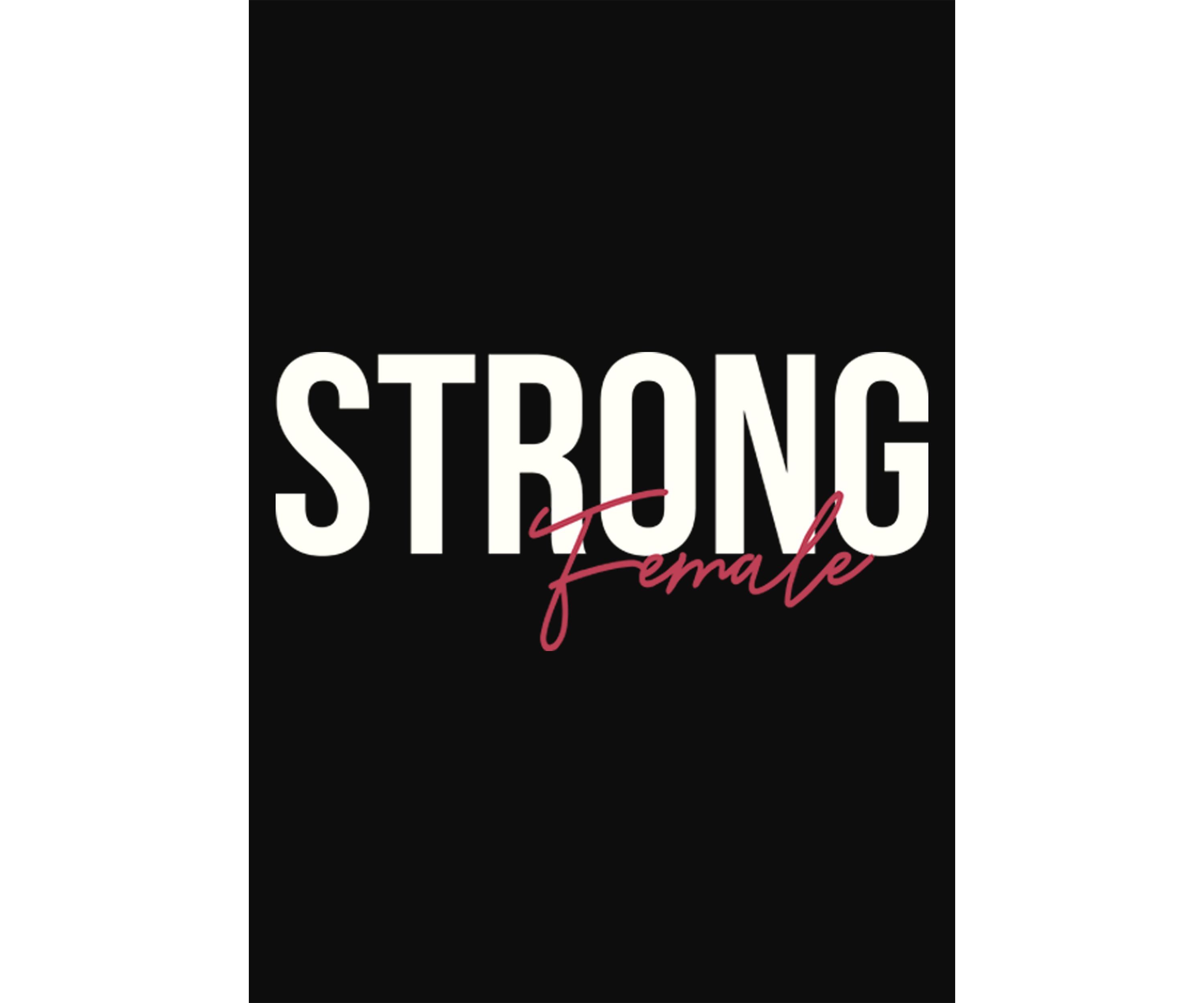 Strong Female Graphic Tank