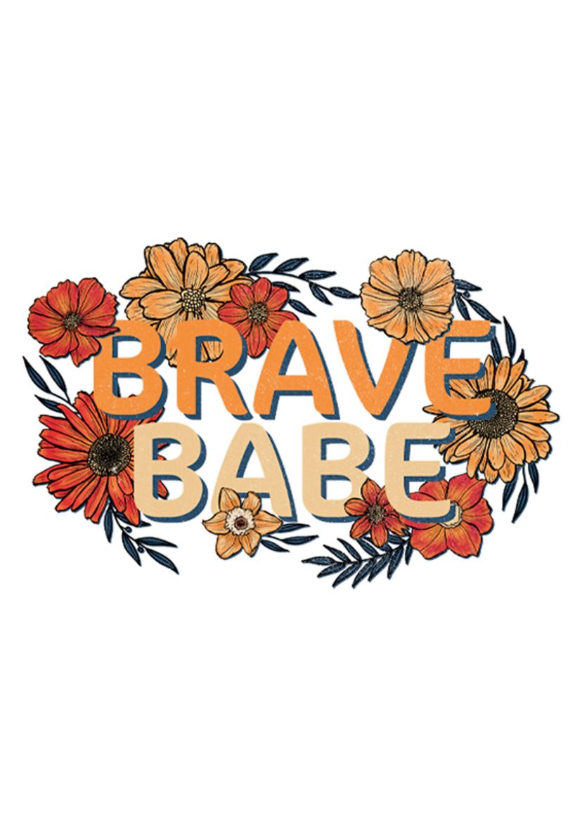 Brave Babe Graphic T-Shirt