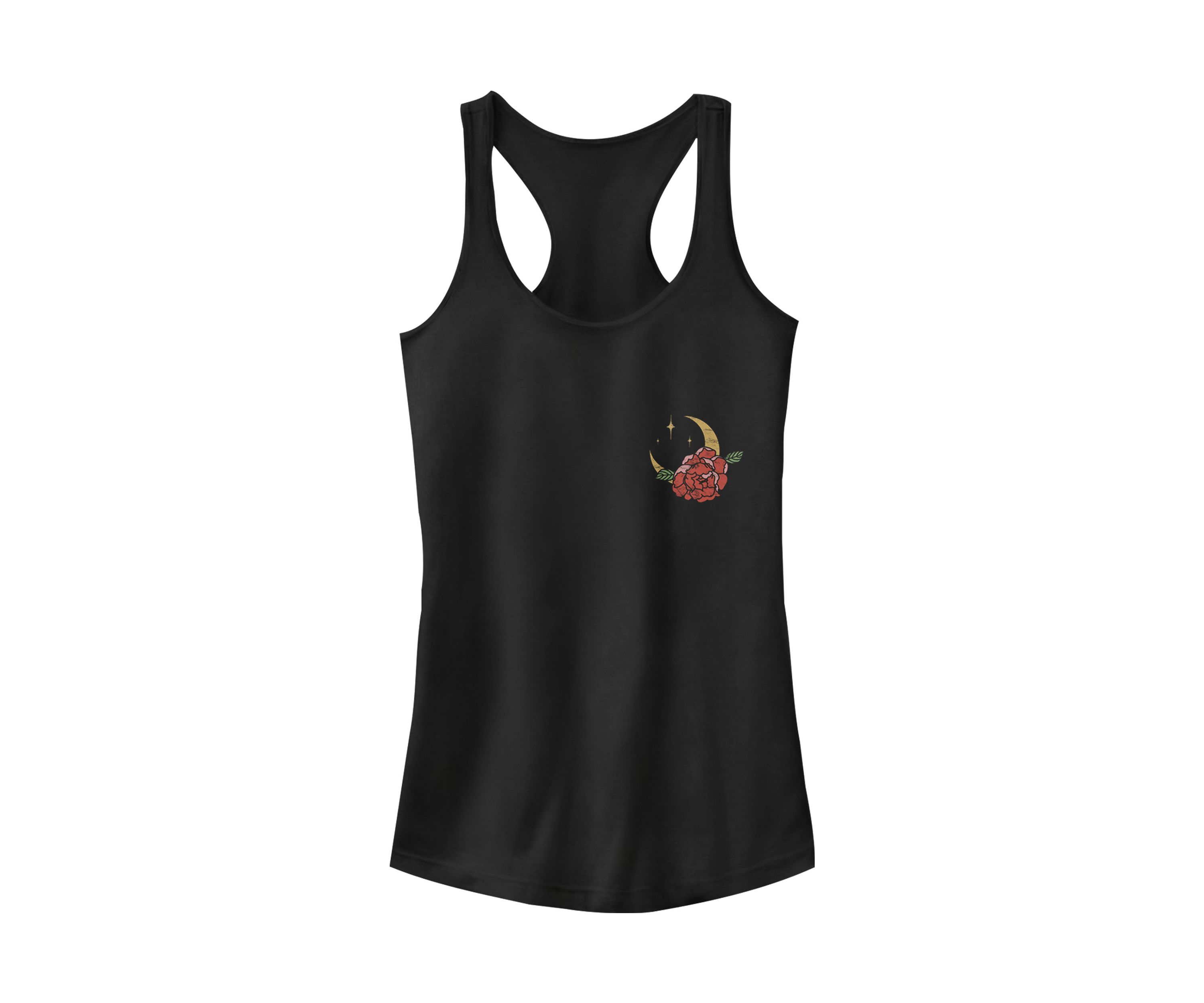 Moon Flower Zodiac Graphic Tank