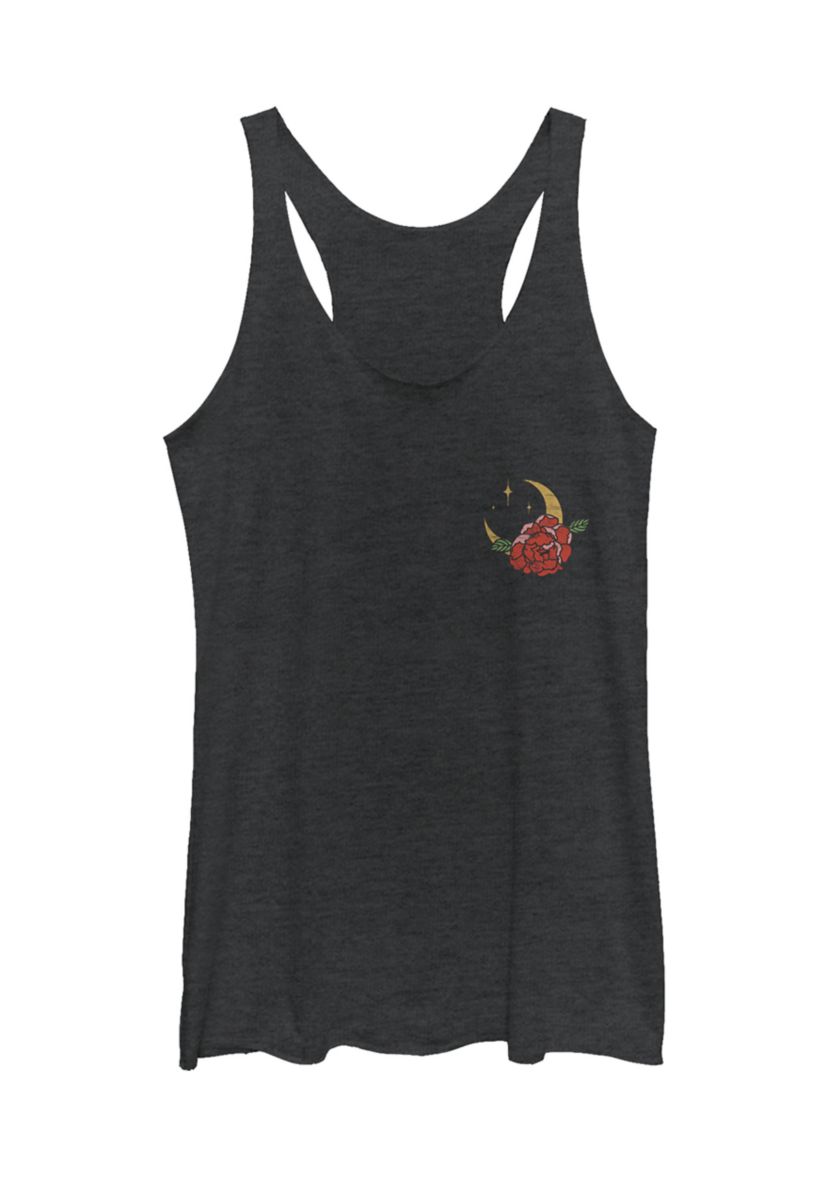 Moon Flower Zodiac Graphic Tank